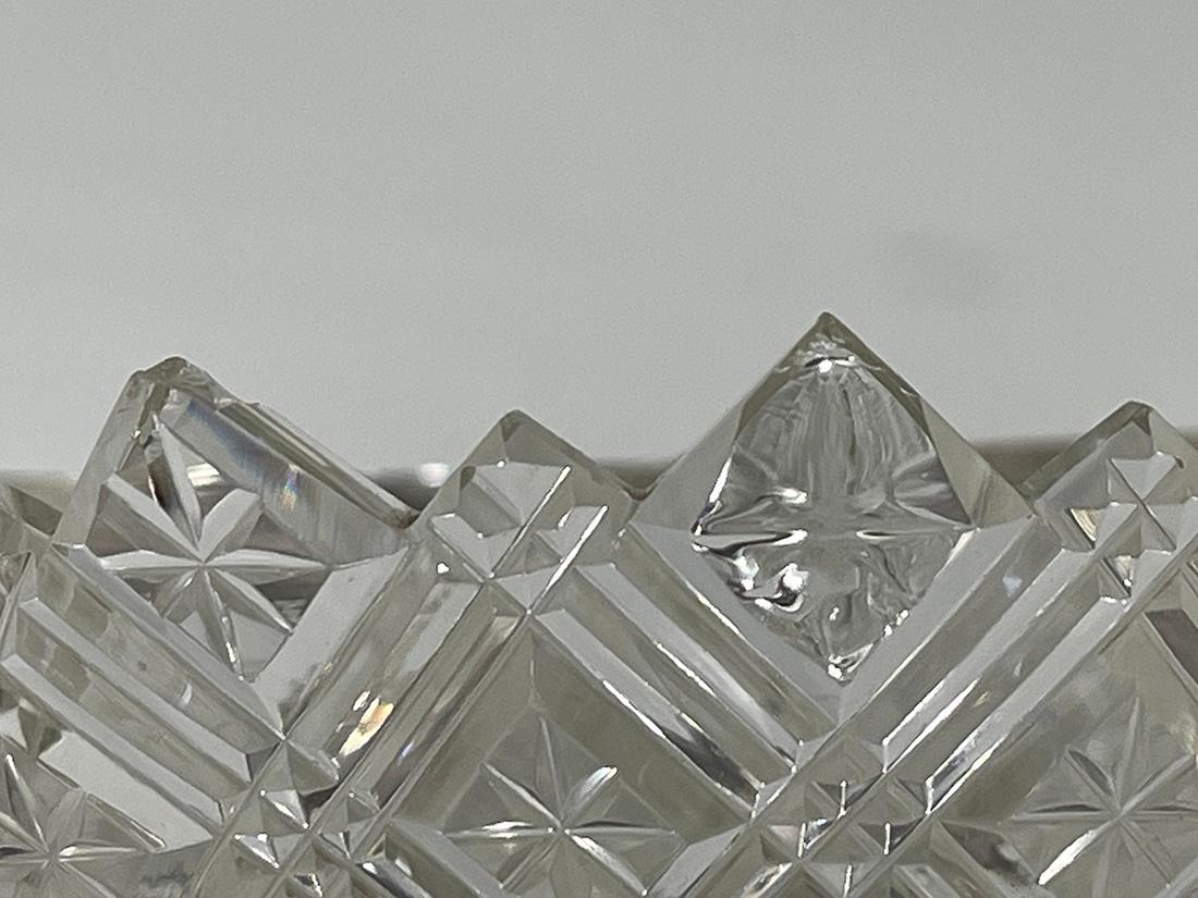 Cuenco de cristal holandés con asa de plata de van Lieshout & Co, Amsterdam, década de 1880 en venta 3