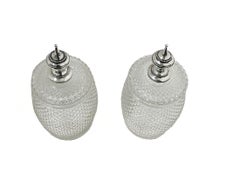 Dutch crystal lidded pots with silver knob, Amsterdam 1901-1903