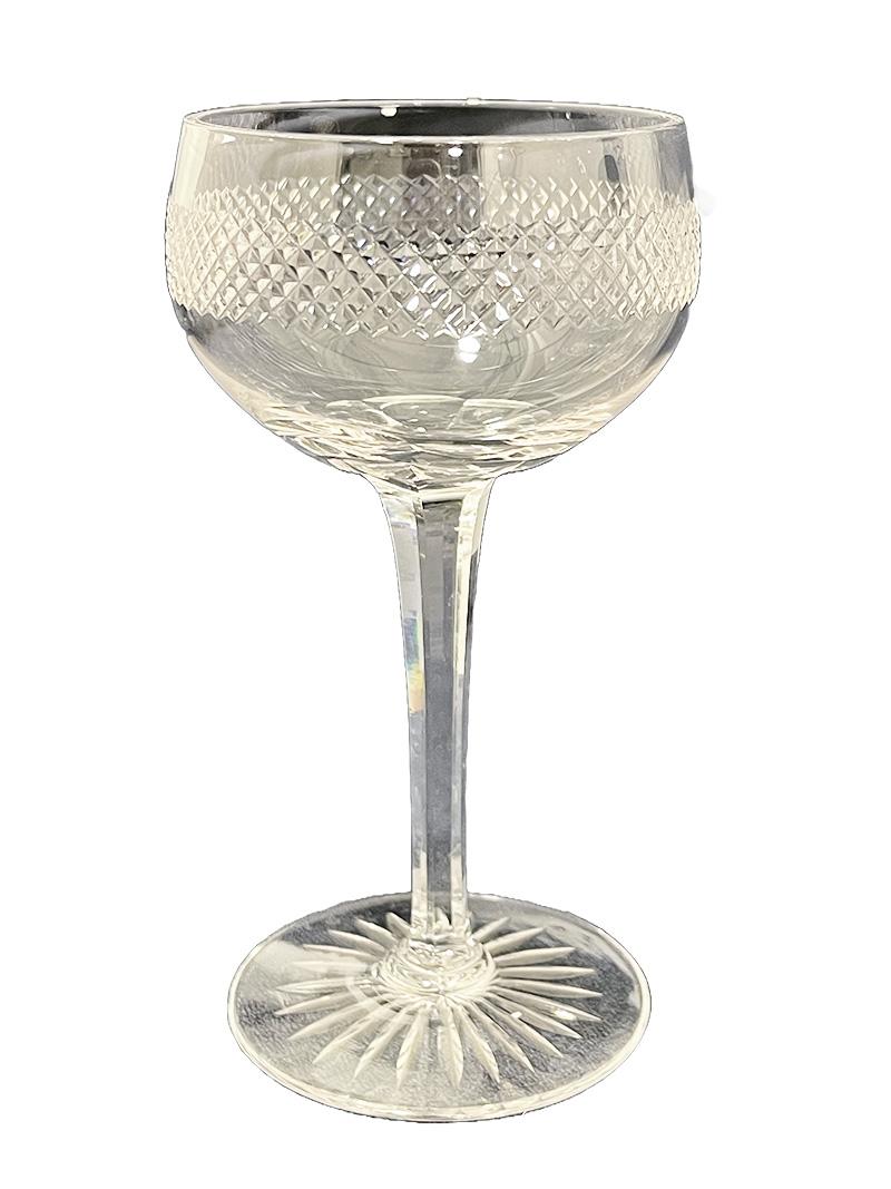 19th Century Dutch crystal liqueur set, ca 1890 For Sale