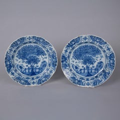 Dutch Delft Blue and White Charger