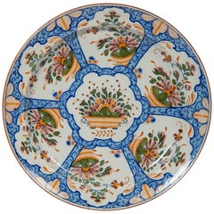 Dutch Delft Charger Made circa 1820