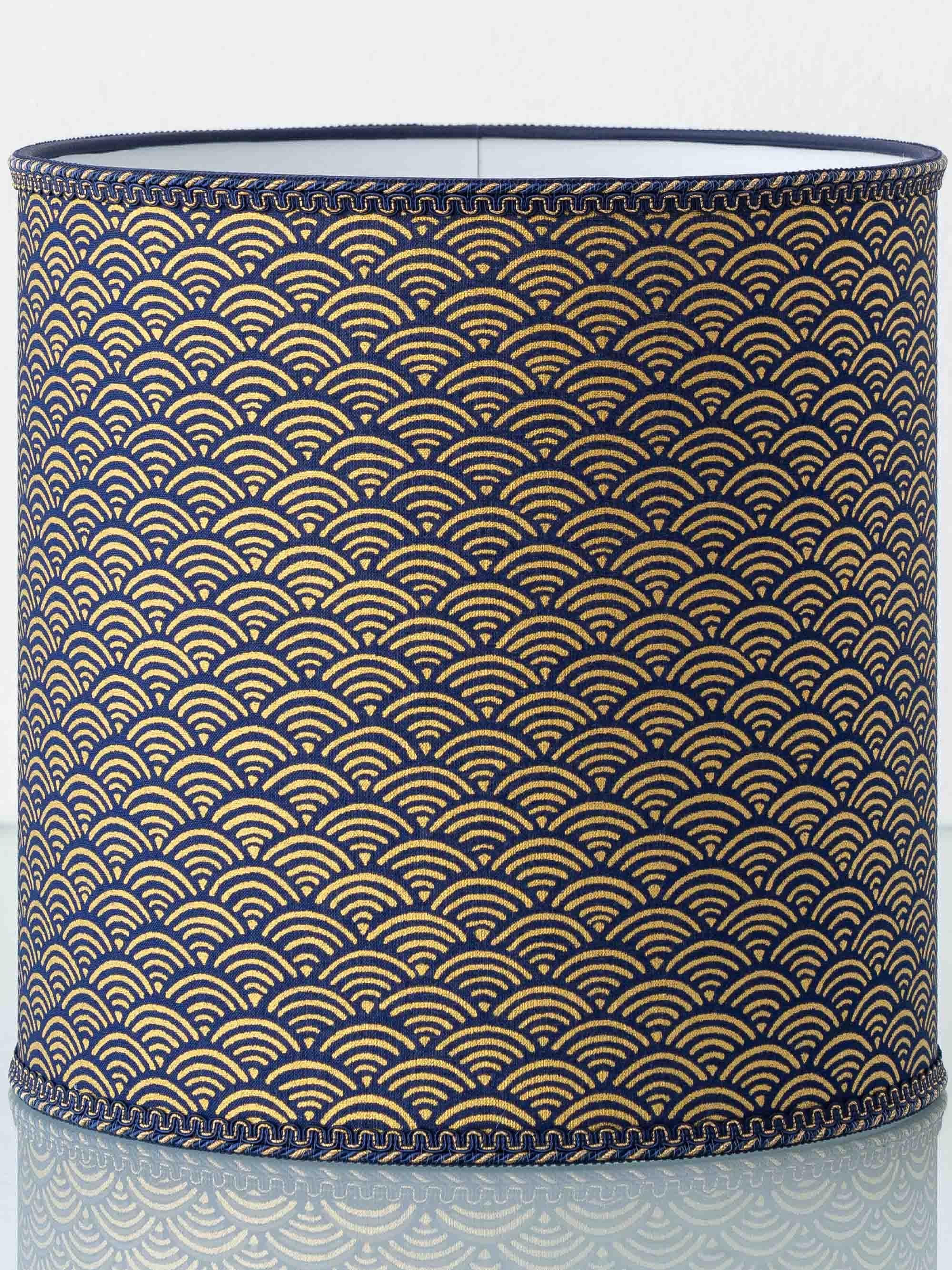 Paire de lampes de table Delft Imari de Jaap Heinen avec nouveaux abat-jours japonais en vente 1