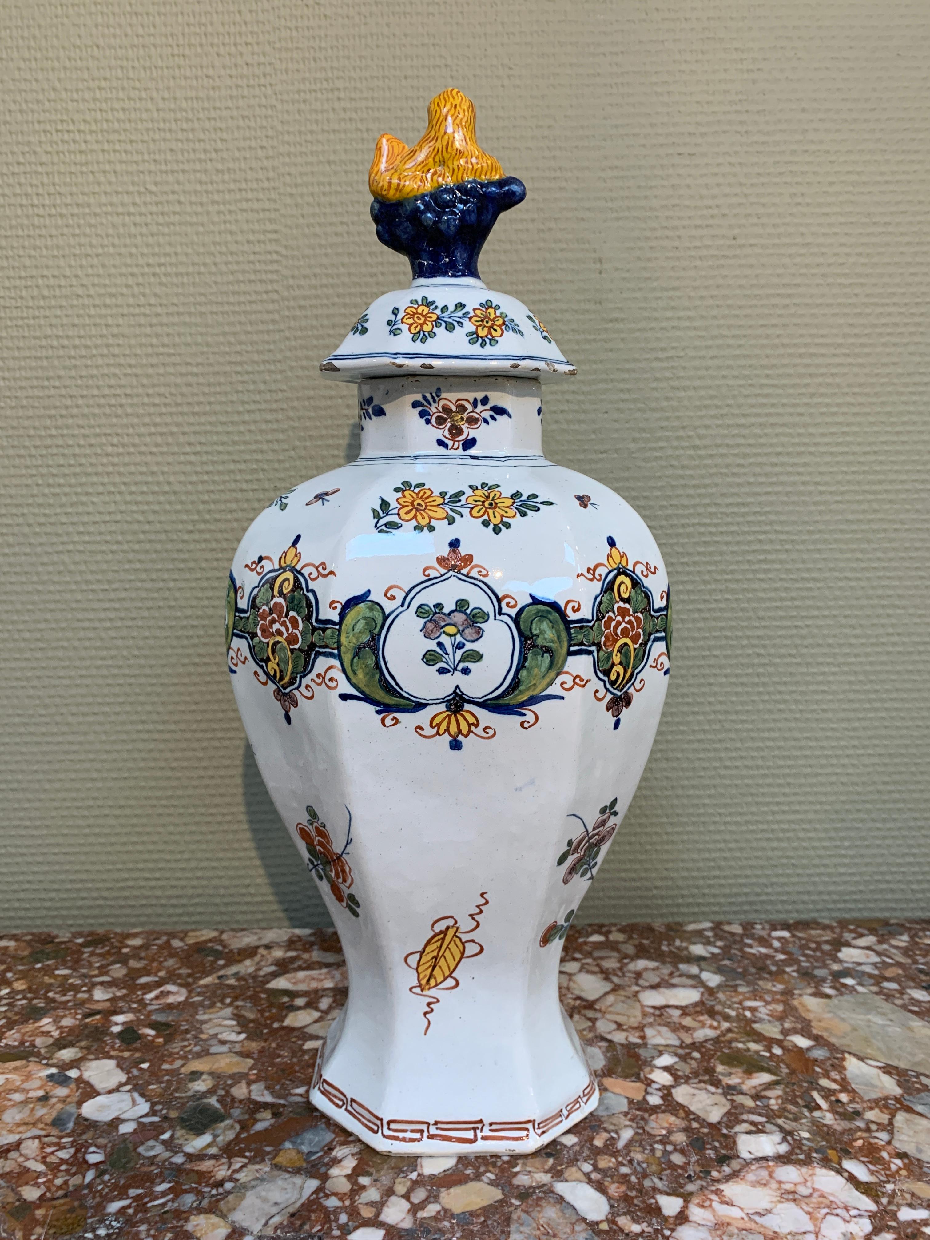 delfts polychrome hand painted