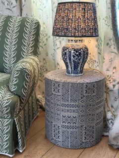 Dutch Delft Style Faience Classic Blue and White Table Lamp, Early 20th Century