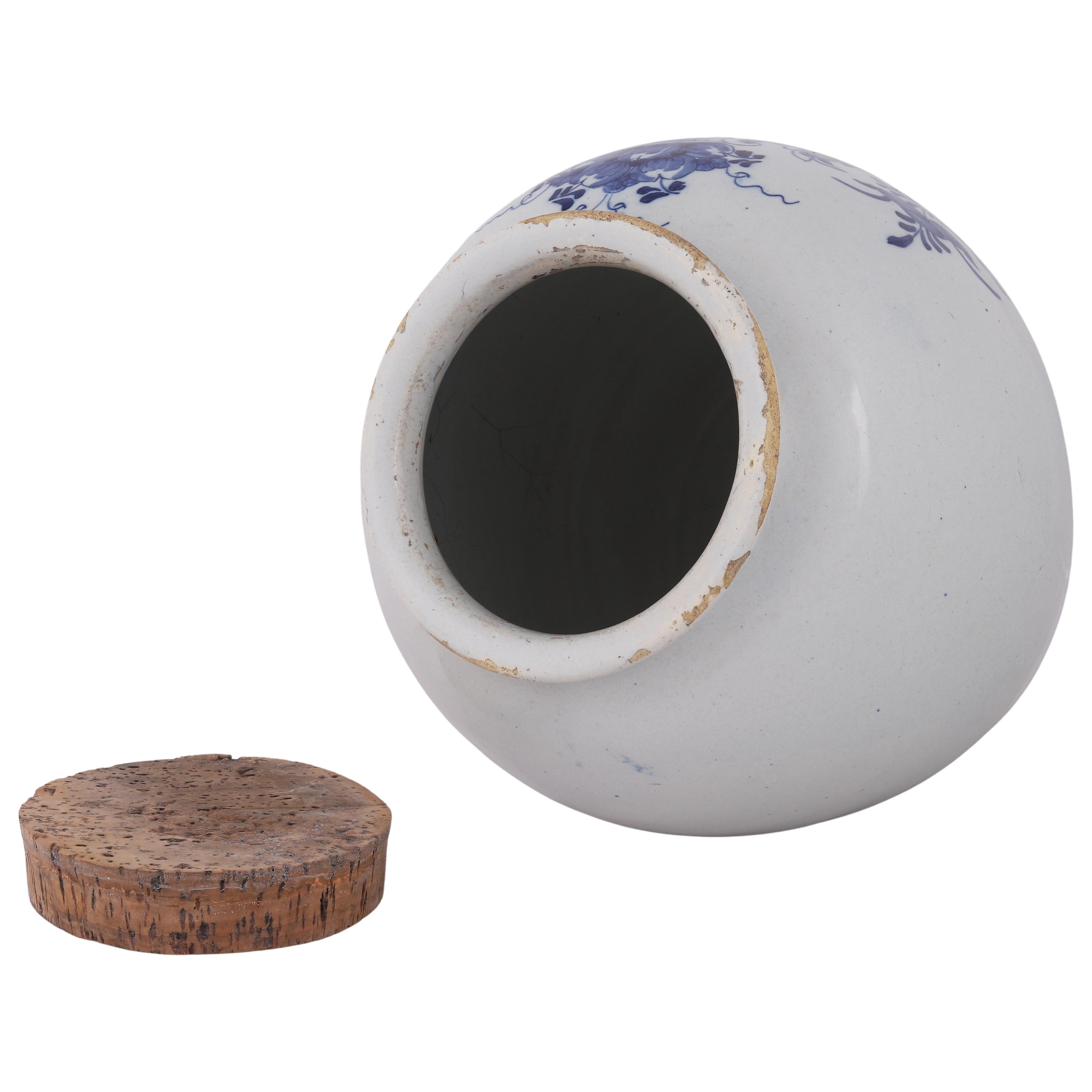 Tabaquera holandesa de Delft: Martiniek, Siglo XVIII mediados del siglo XVIII en venta