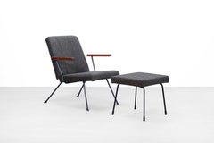 Dutch Design Armchair from A Cordemeyer for Gispen with Wim Rietveld Hocker