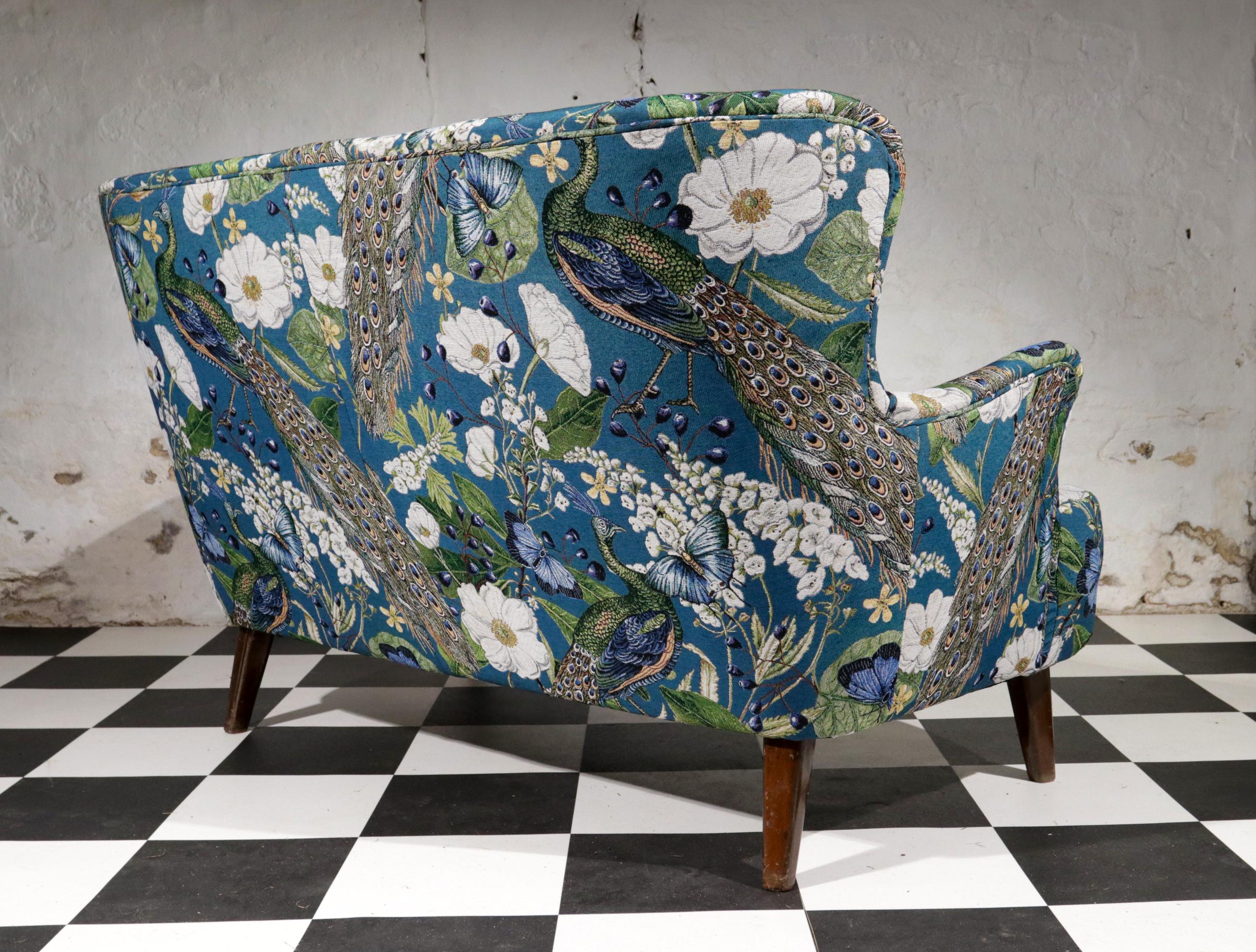 Dutch Design Artifort, Theo Ruth Loveseat Mid-Century Modern Sofa 7