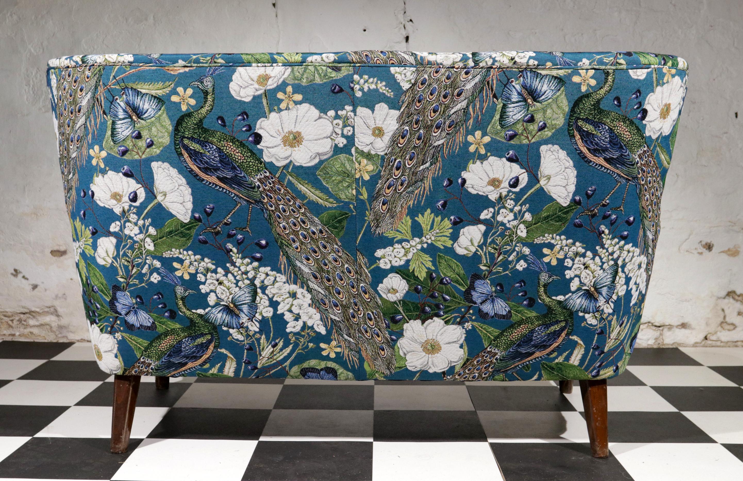 Dutch Design Artifort, Theo Ruth Loveseat Mid-Century Modern Sofa 9