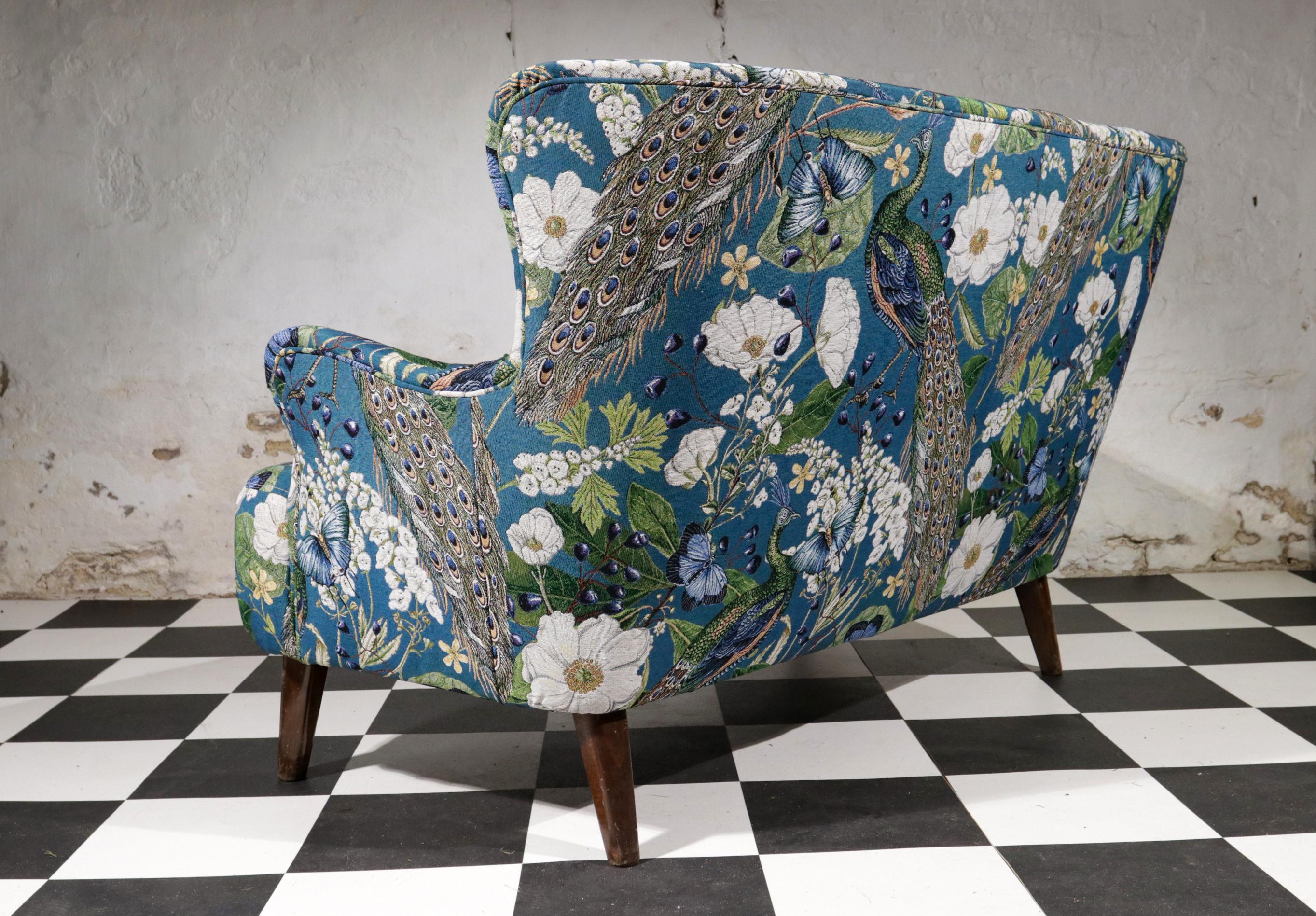 Dutch Design Artifort, Theo Ruth Loveseat Mid-Century Modern Sofa 11