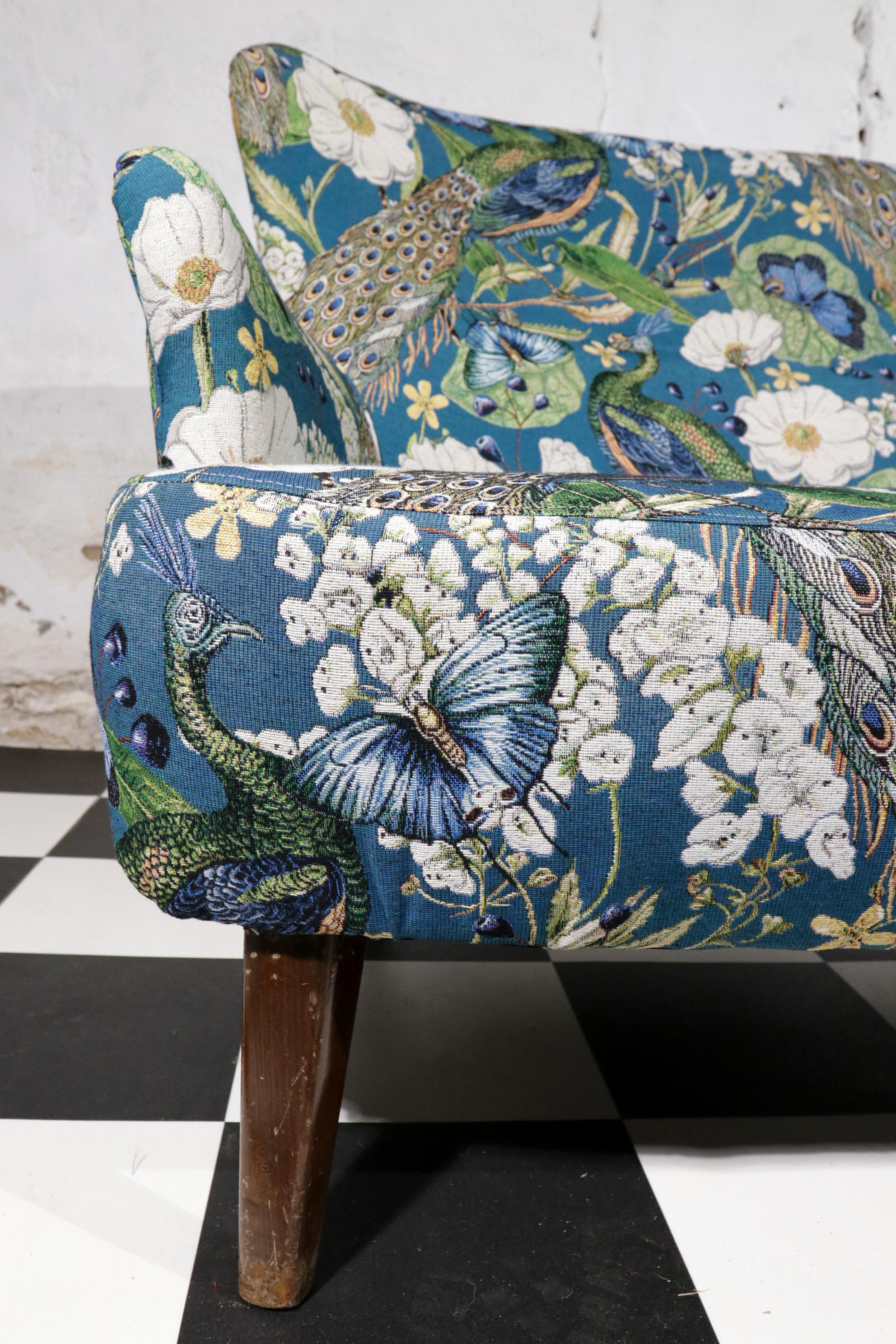 Dutch Design Artifort, Theo Ruth Loveseat Mid-Century Modern Sofa 1