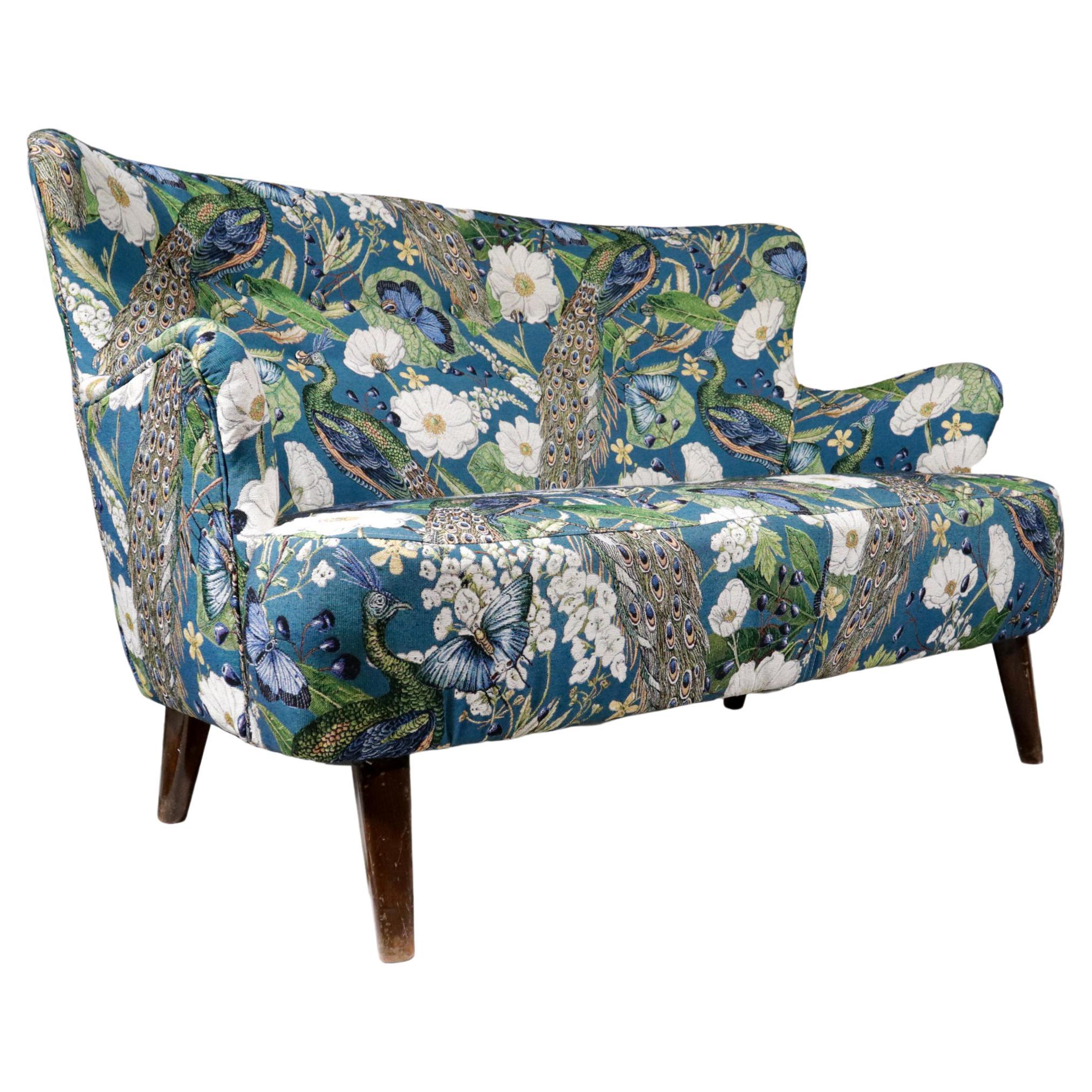 Dutch Design Artifort, Theo Ruth Loveseat Mid-Century Modern Sofa