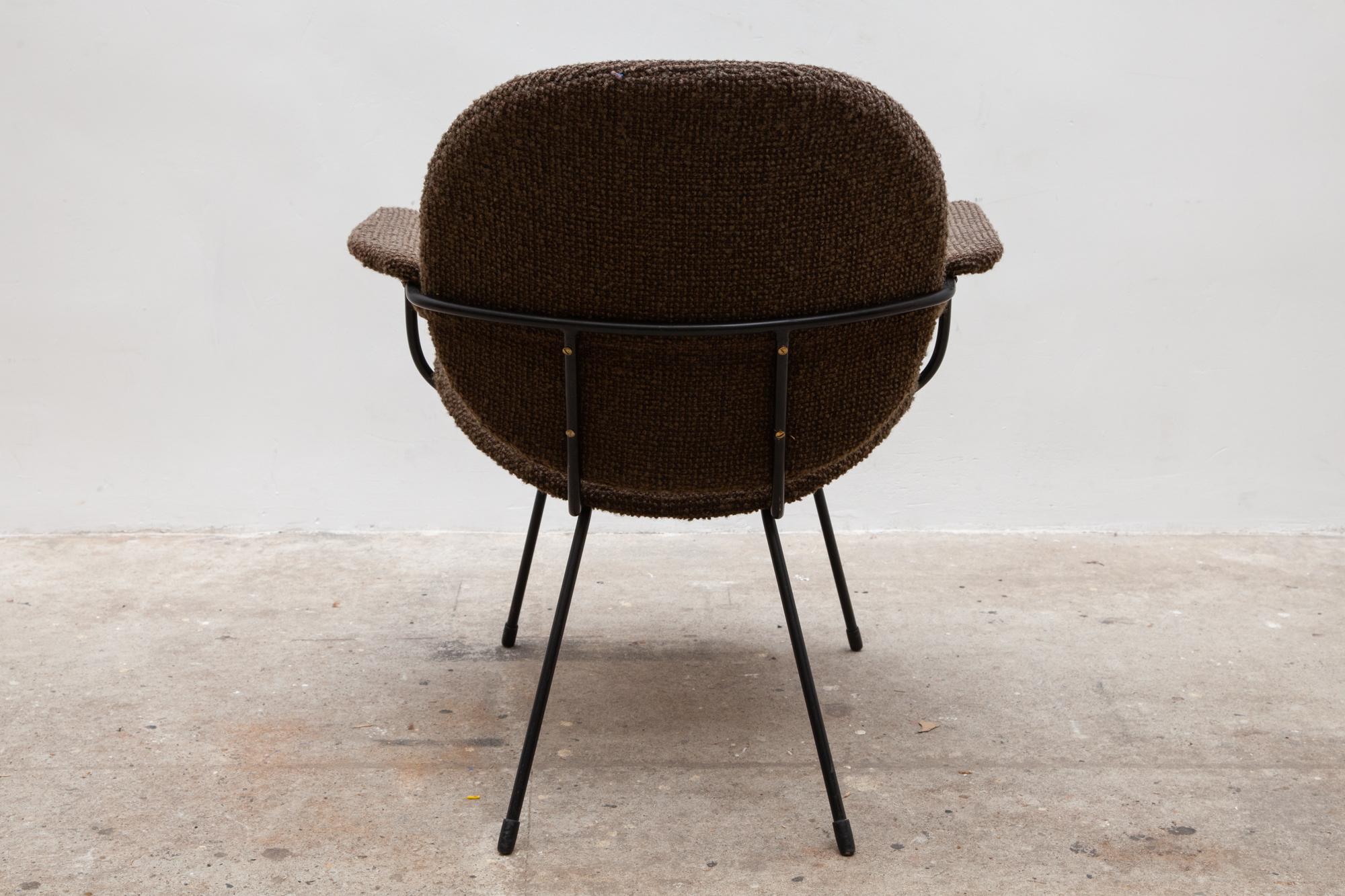 Mid-Century Modern Dutch Design by Gispen Lounge Chair 