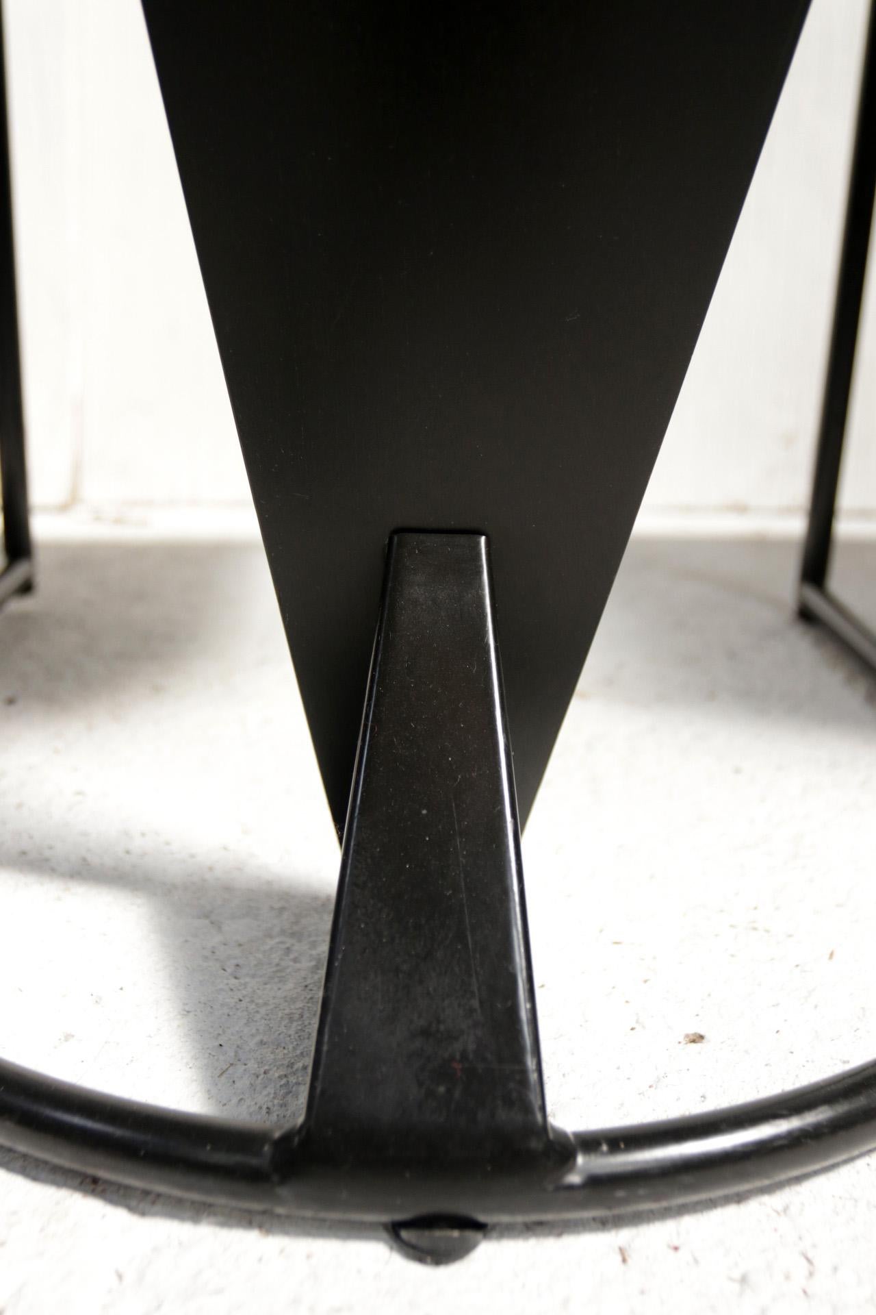 Dutch Design Harvink Zino Memphis Style Chairs Black 2