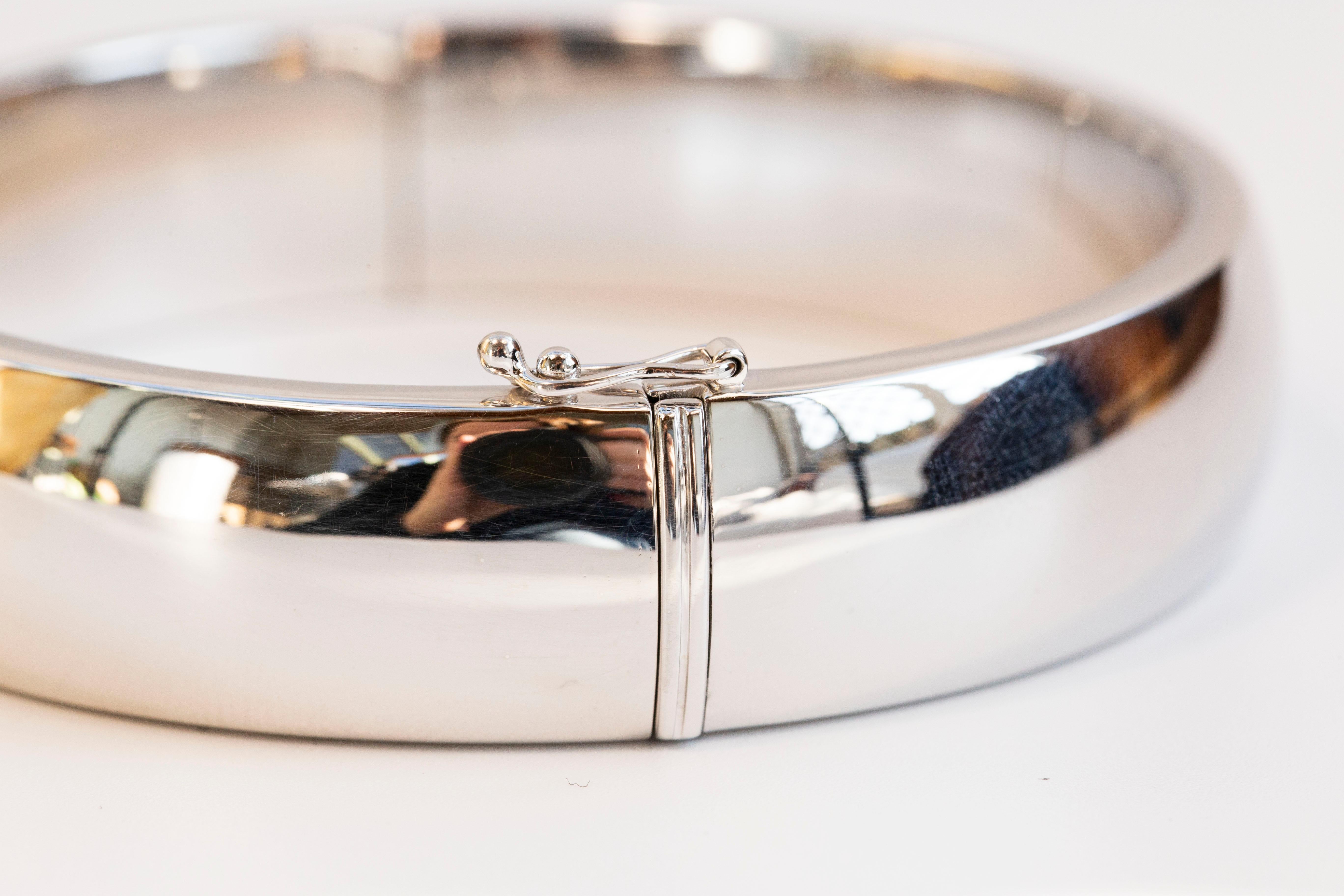 Bracciale Minimalista Moderno d'Argento dal Design Olandese in vendita 6