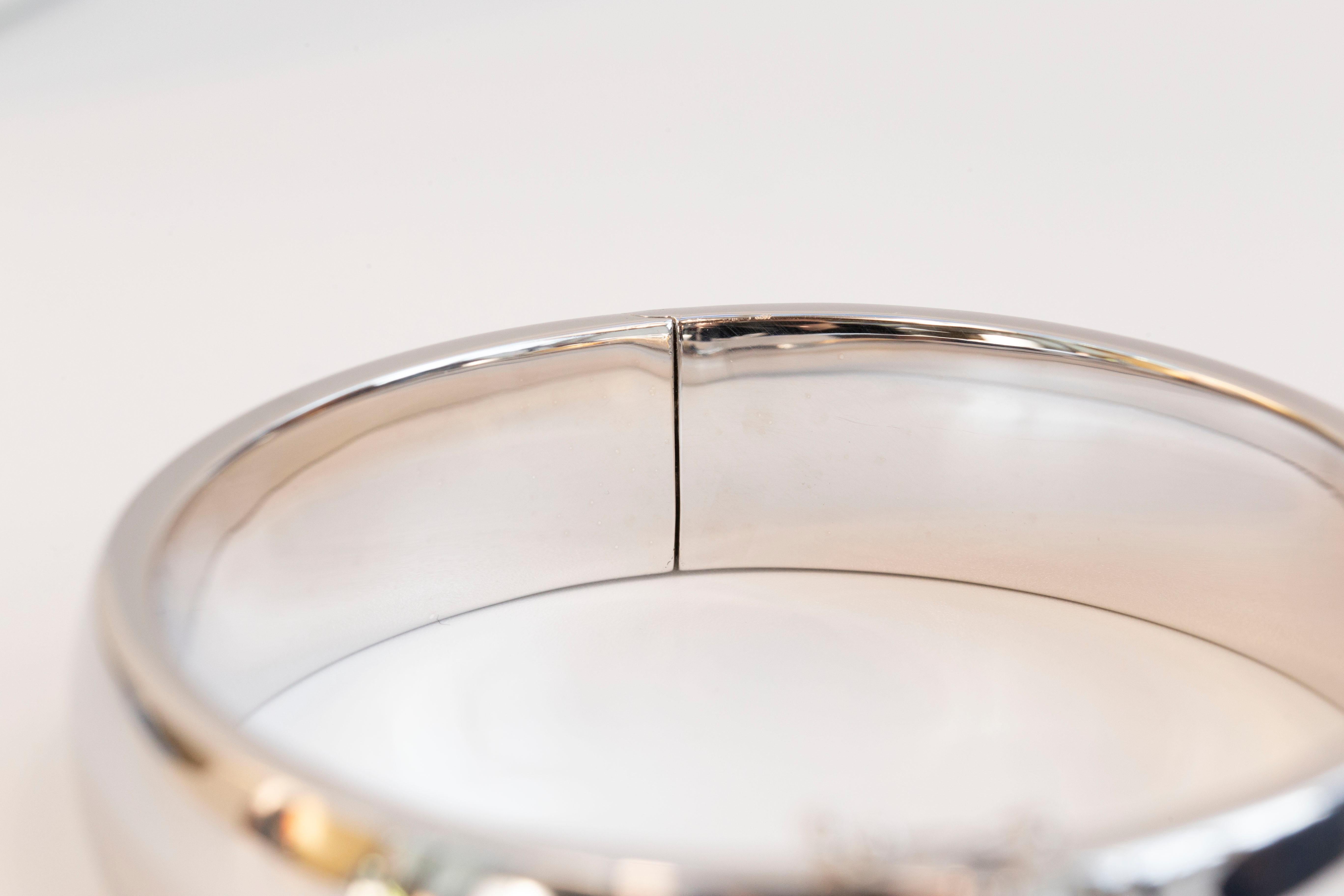 Bracciale Minimalista Moderno d'Argento dal Design Olandese in vendita 8