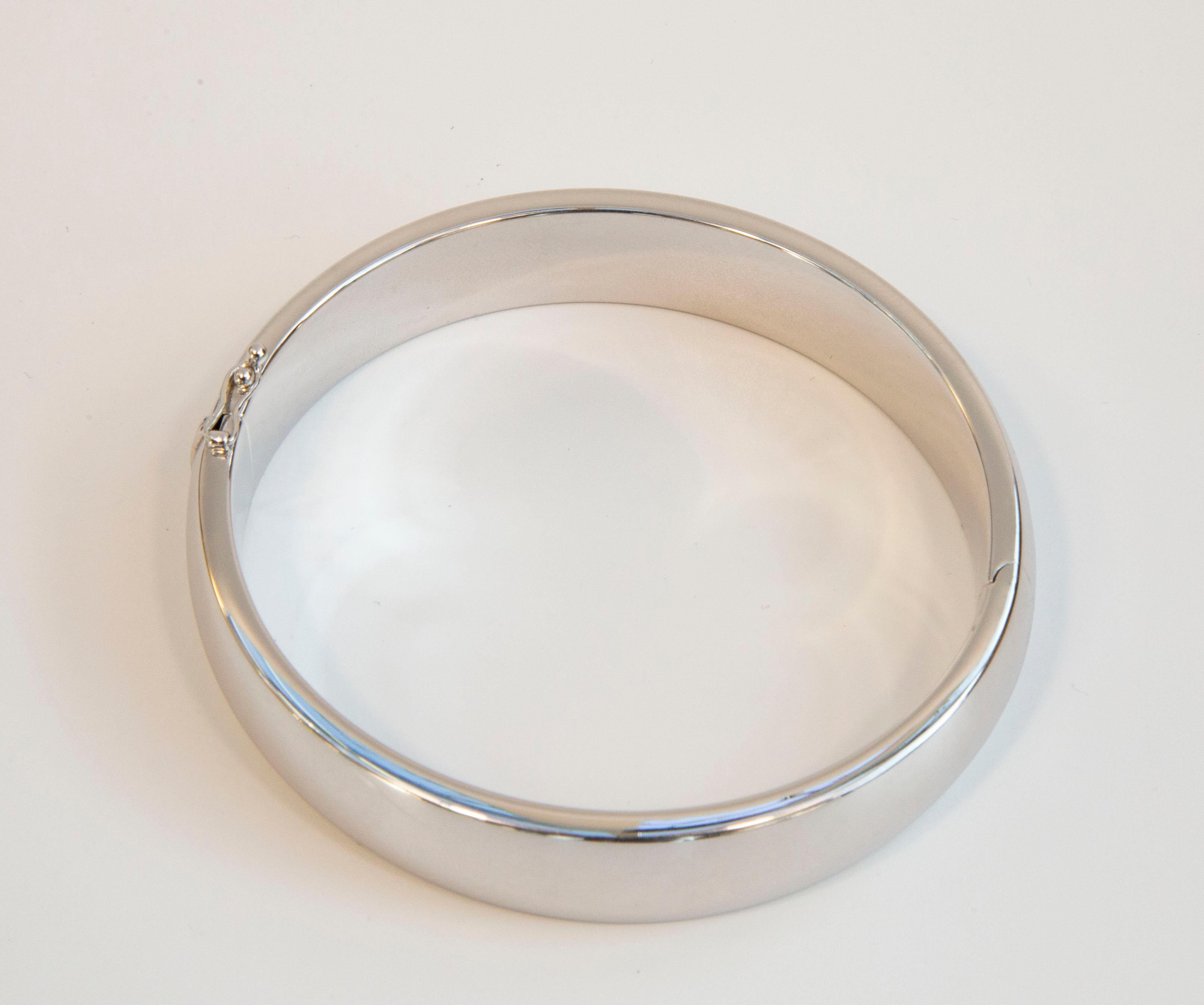 Modernista Bracciale Minimalista Moderno d'Argento dal Design Olandese in vendita