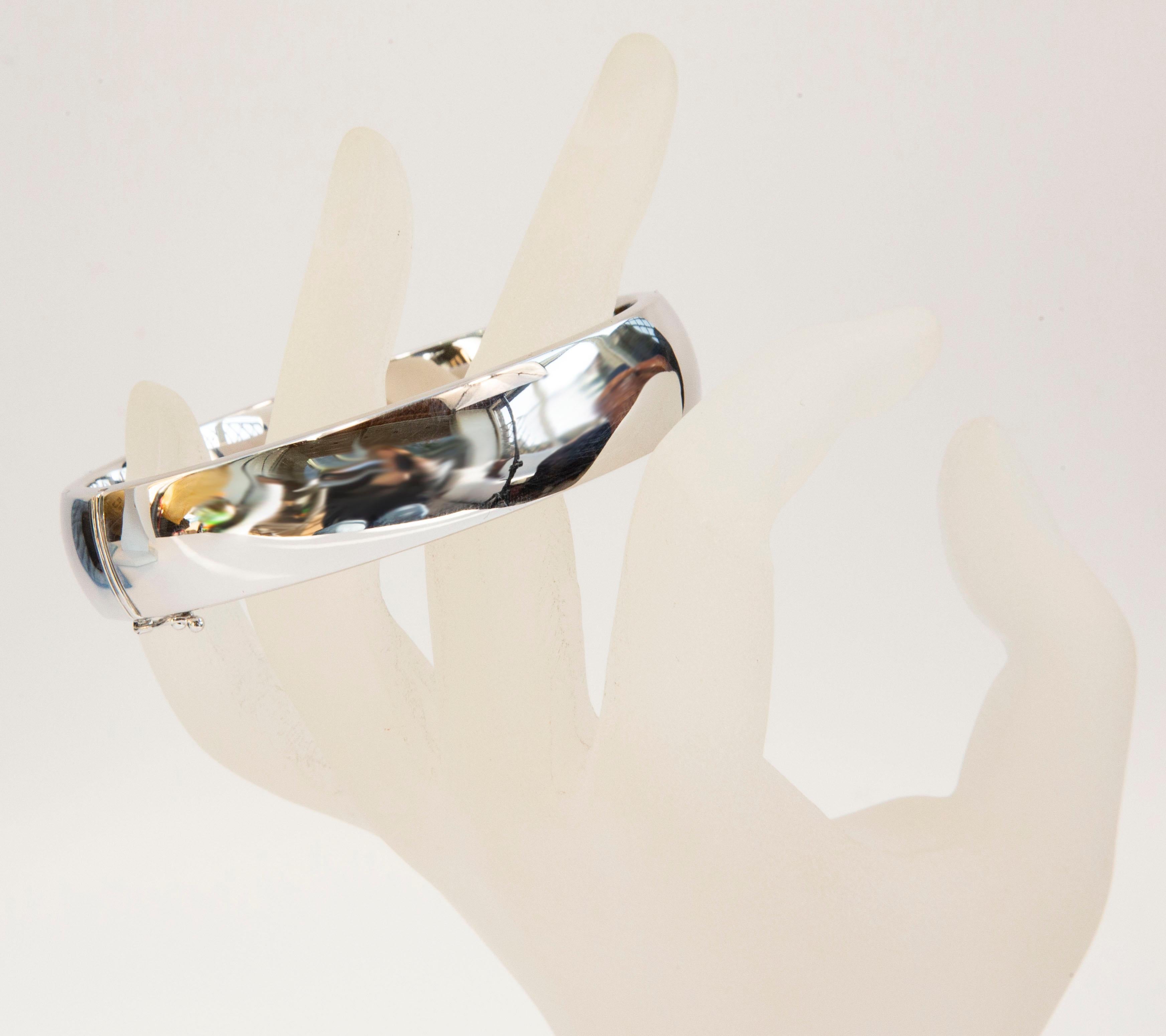 da uomo o donna Bracciale Minimalista Moderno d'Argento dal Design Olandese in vendita