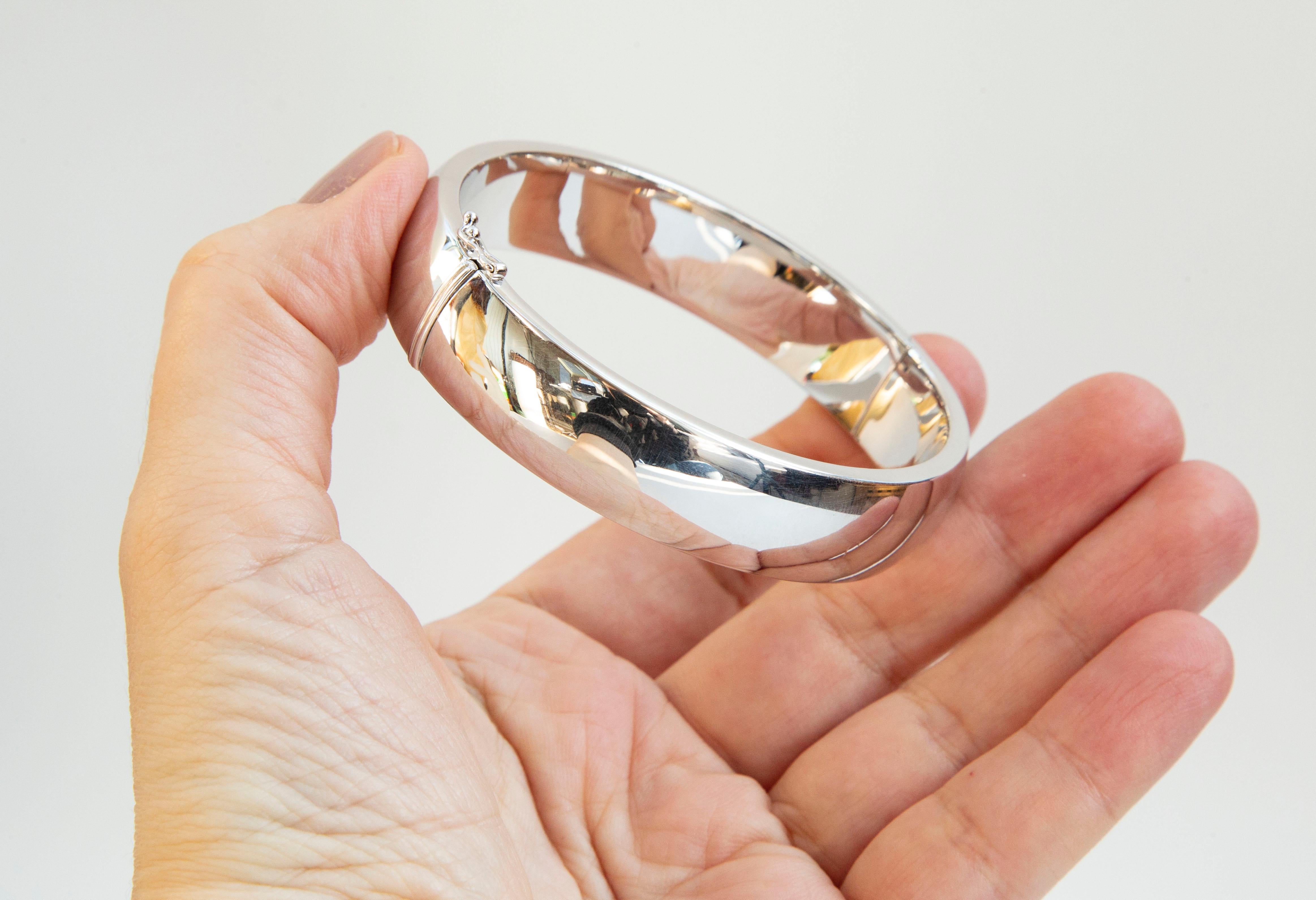Bracciale Minimalista Moderno d'Argento dal Design Olandese in vendita 1