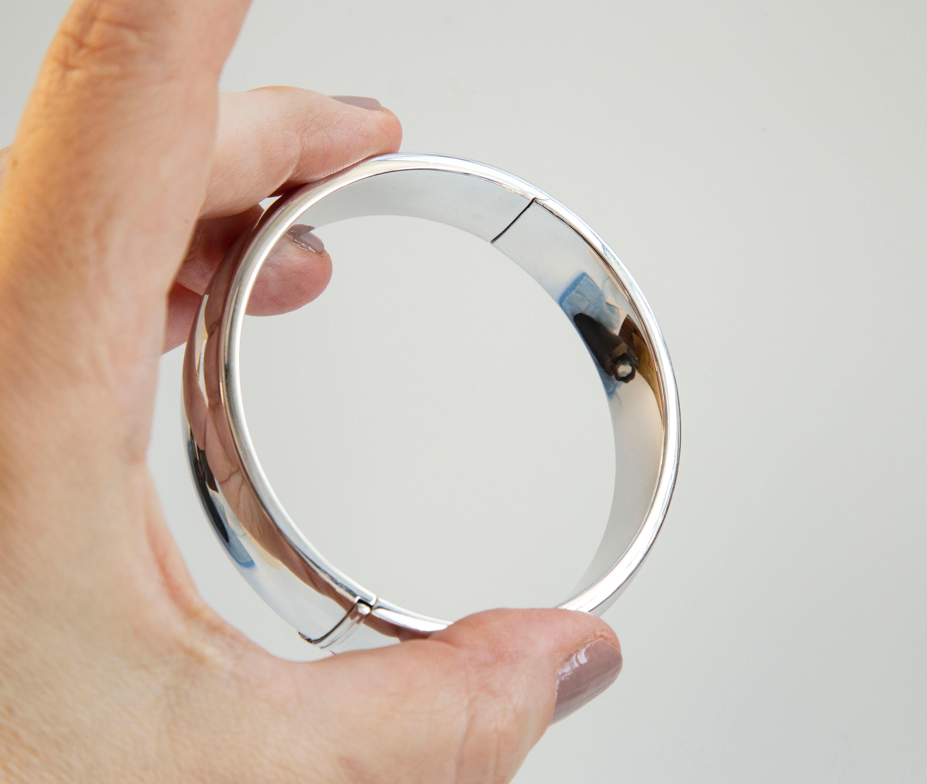 Bracciale Minimalista Moderno d'Argento dal Design Olandese in vendita 2