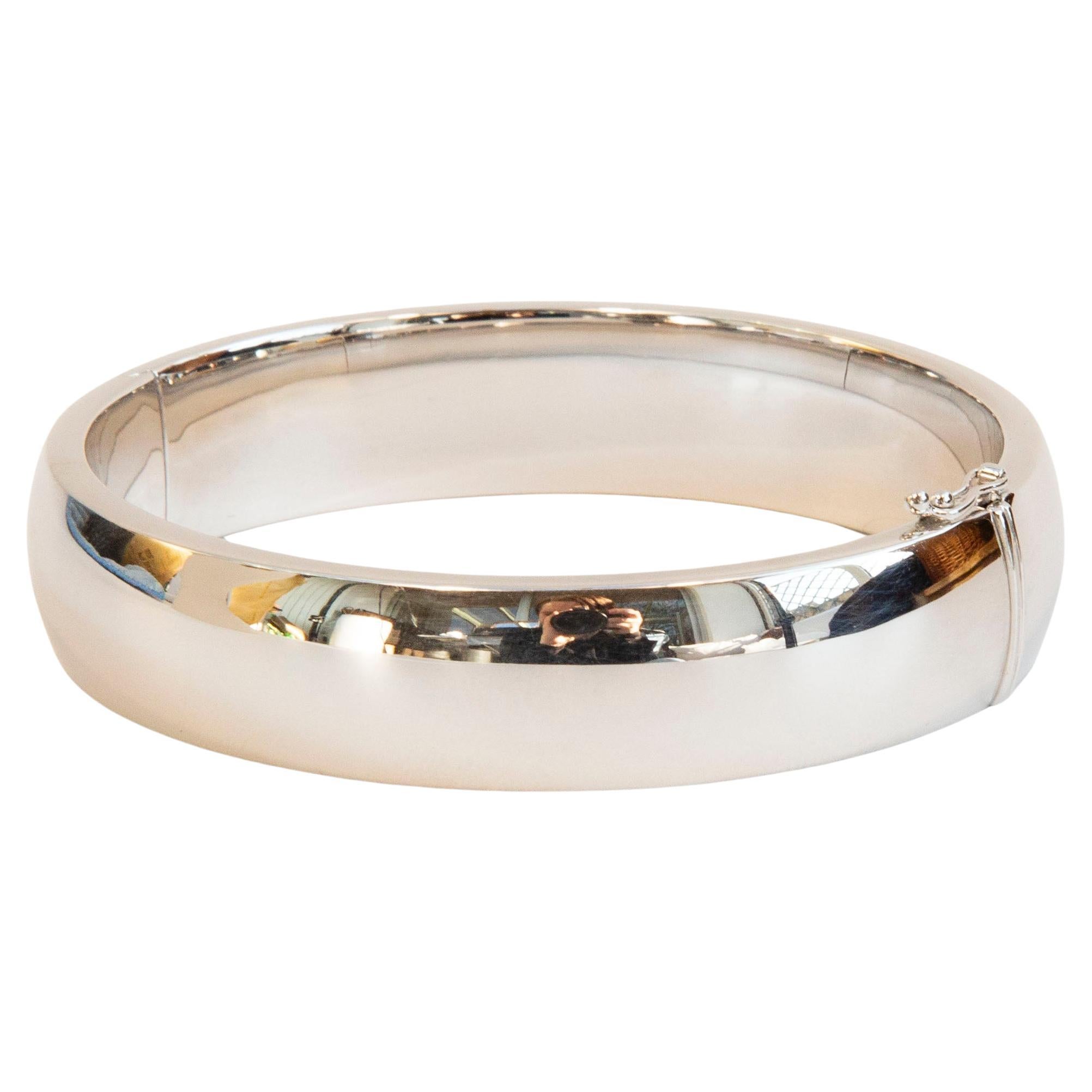 Bracciale Minimalista Moderno d'Argento dal Design Olandese