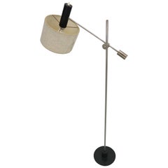 Vintage Dutch Design Minimalistic Adjustable Floor Lamp By Anvia, 1950