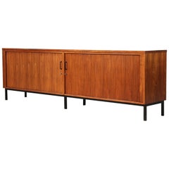 Dutch Design Modernist Sideboard with Tambour Doors from EEKA, The Netherlands