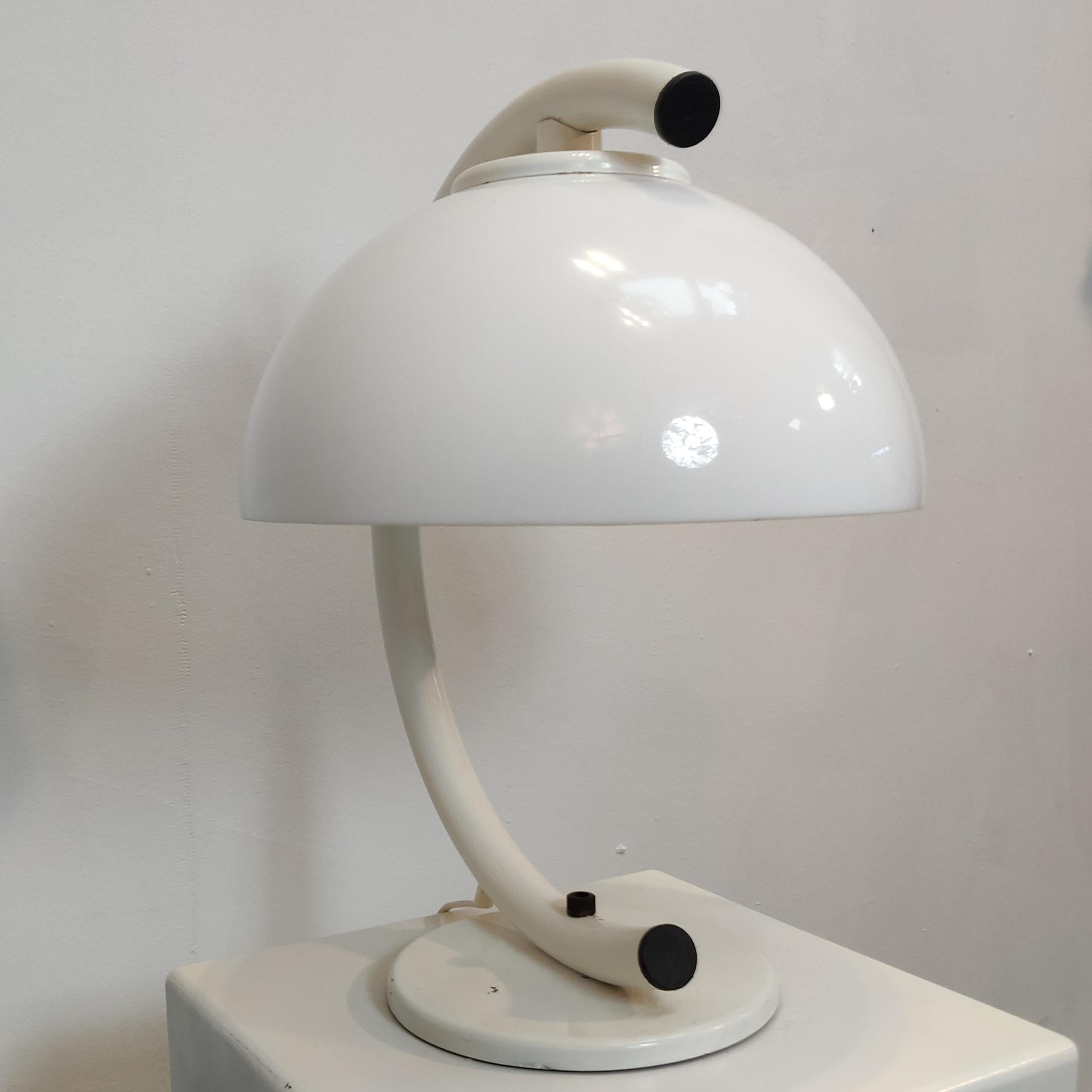 Européen Lampe de table champignon au design néerlandais de Vrieland, années 1980. en vente