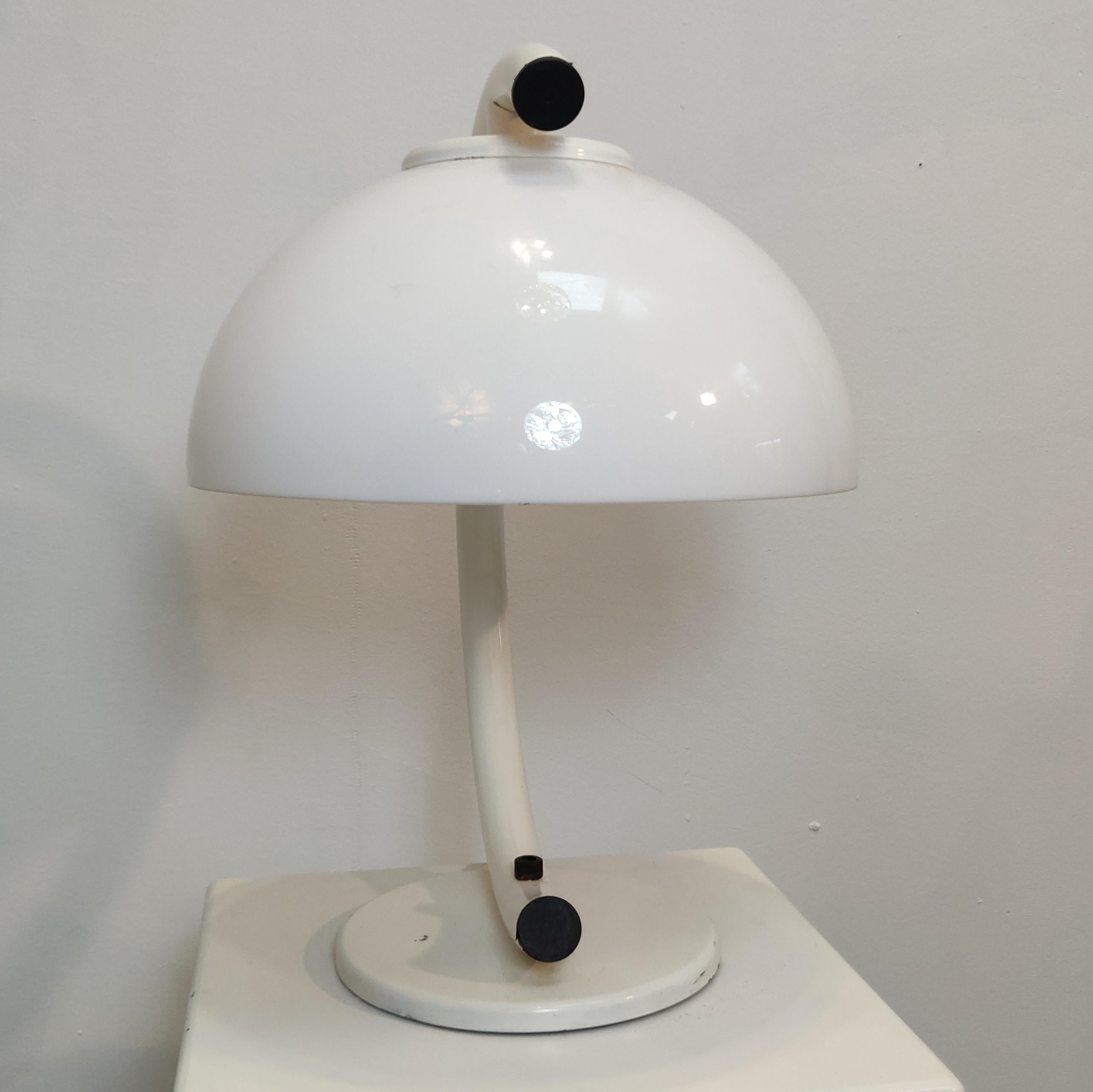 European Dutch design Mushroom table lamp by Vrieland, 1980s. For Sale