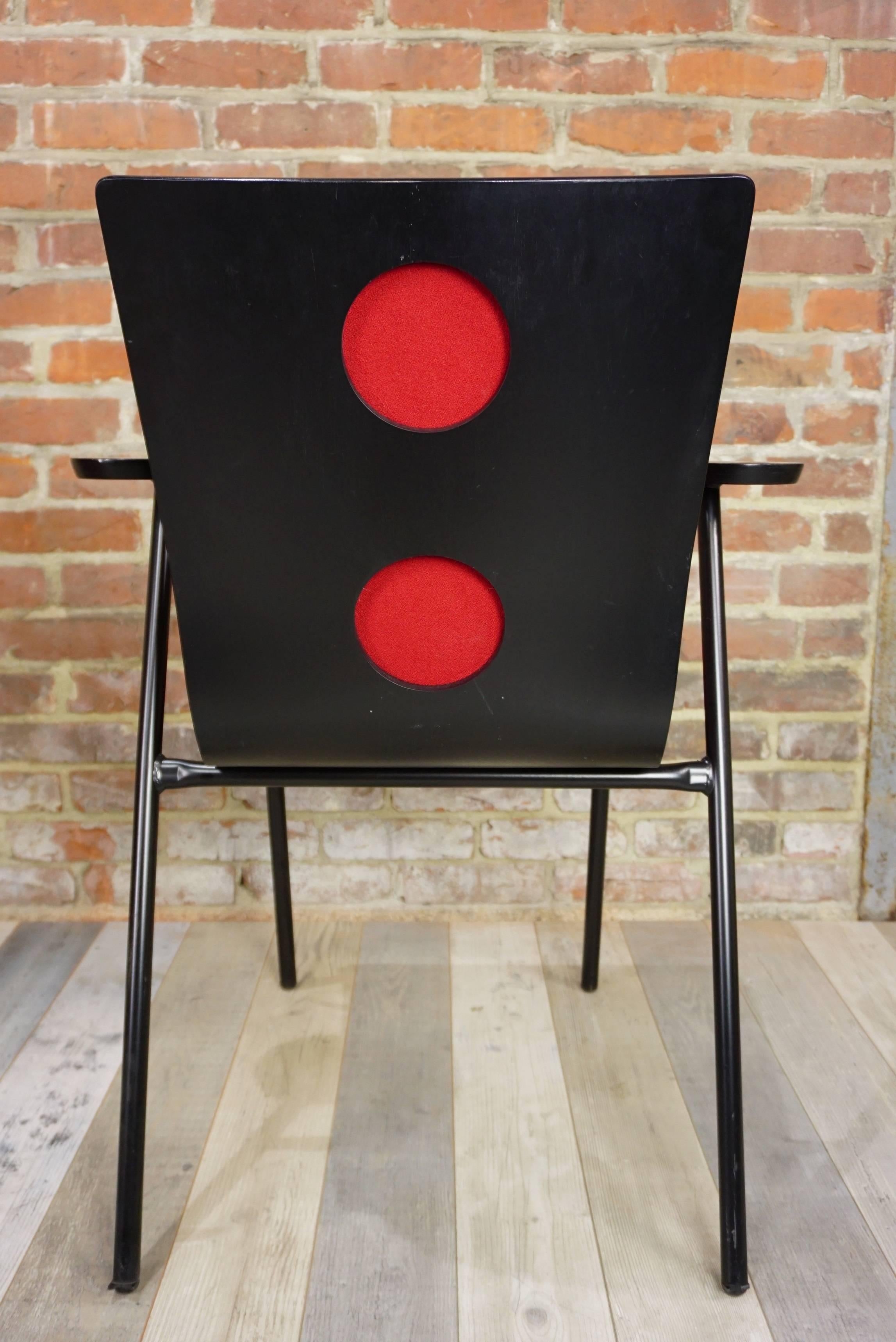 Modern Dutch Design Occhio Armchair by Roel Vandebeek for Drisag For Sale