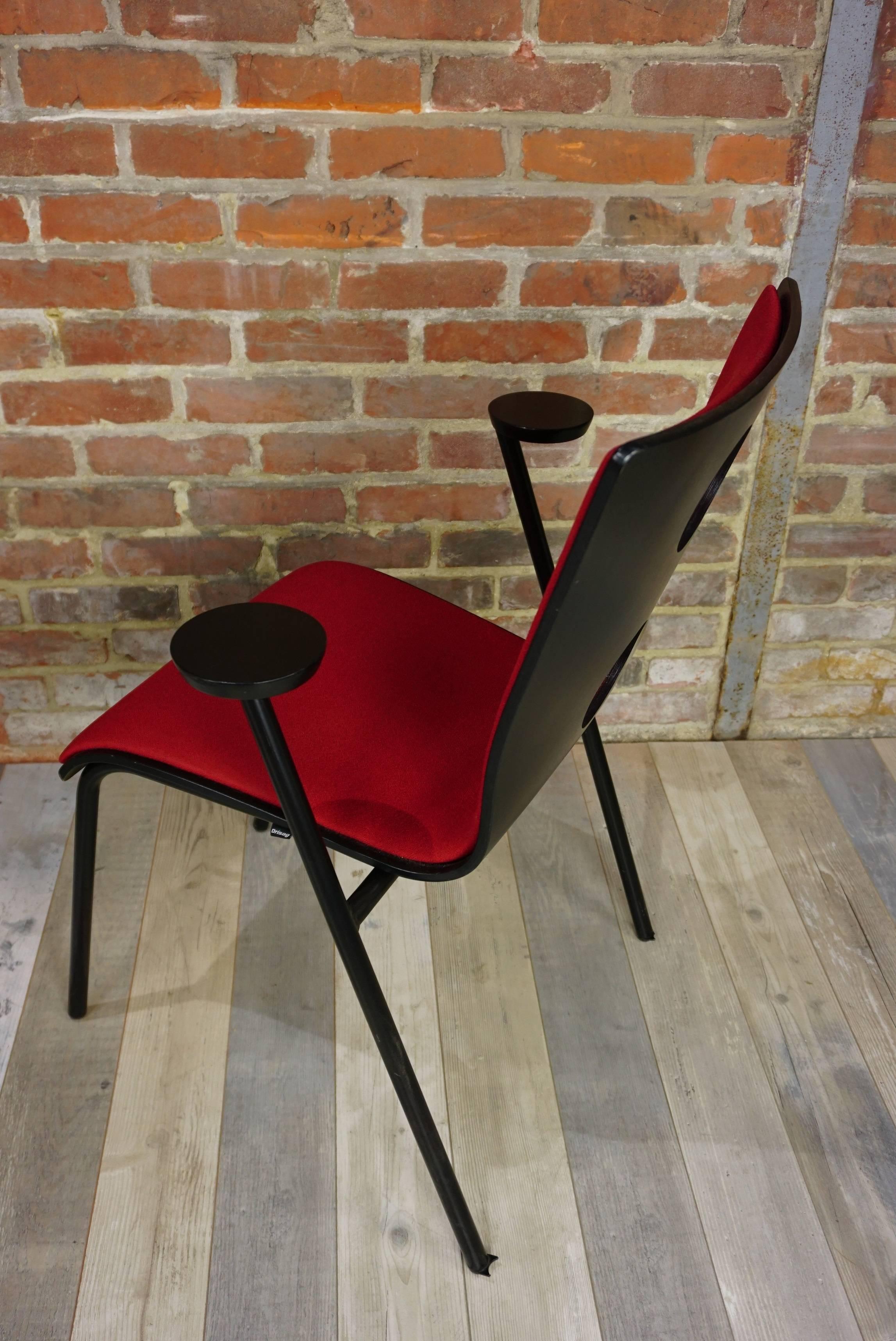 Belgian Dutch Design Occhio Armchair by Roel Vandebeek for Drisag For Sale