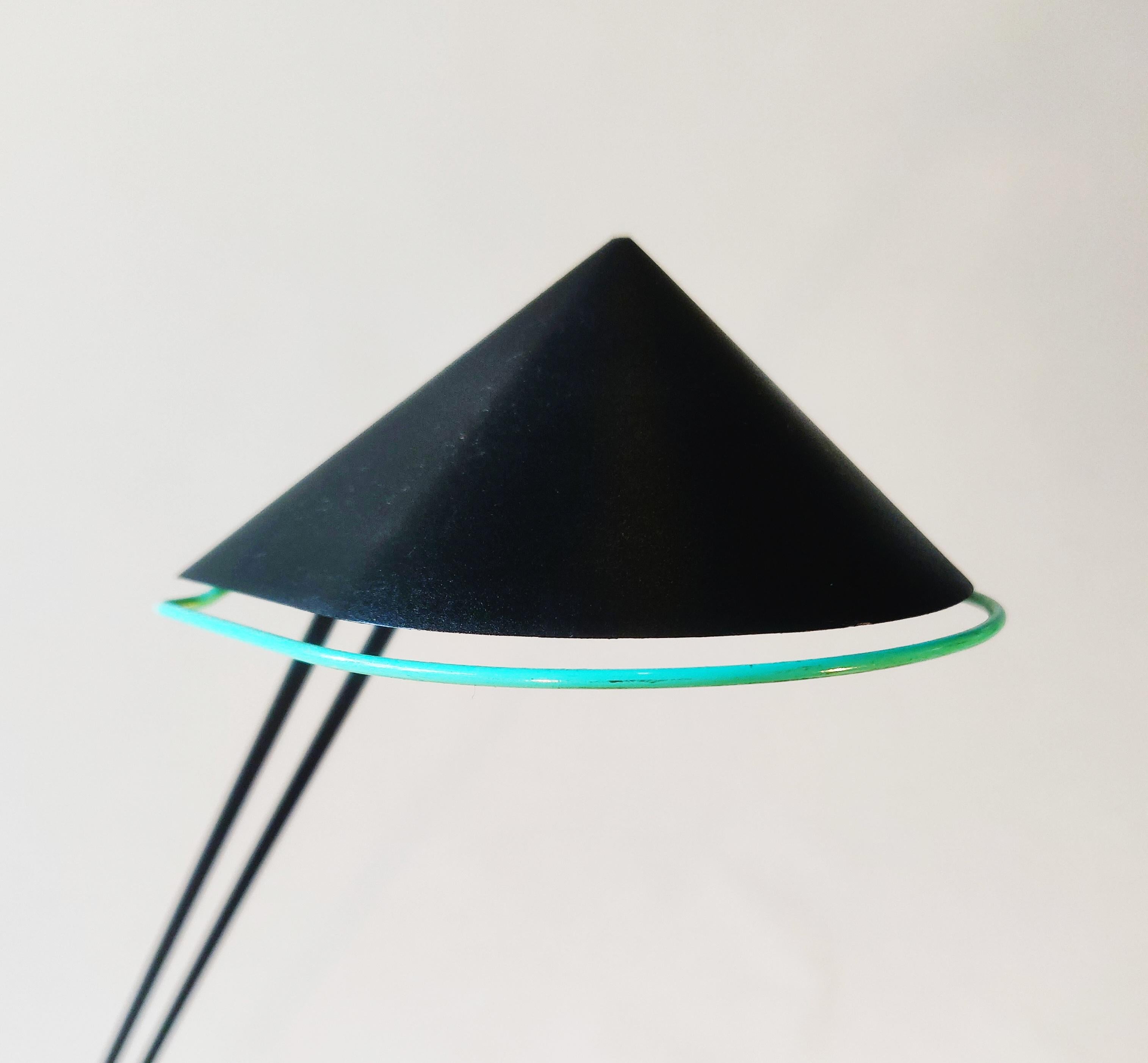 Late 20th Century Dutch Design 'Priola' Desk Lamp by Ad Van Berlo for Indoor, 1980s For Sale