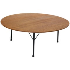 Dutch Design Round Teak Coffee Table by Cees Braakman for Pastoe, 1960s