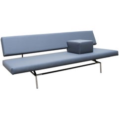 Dutch Design Sofa / Daybed BR02 by Martin Visser for Spectrum 1960s Grey Chrome