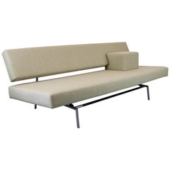 Dutch Design Sofa / Daybed BR02 by Martin Visser for Spectrum 1960s White Chrome