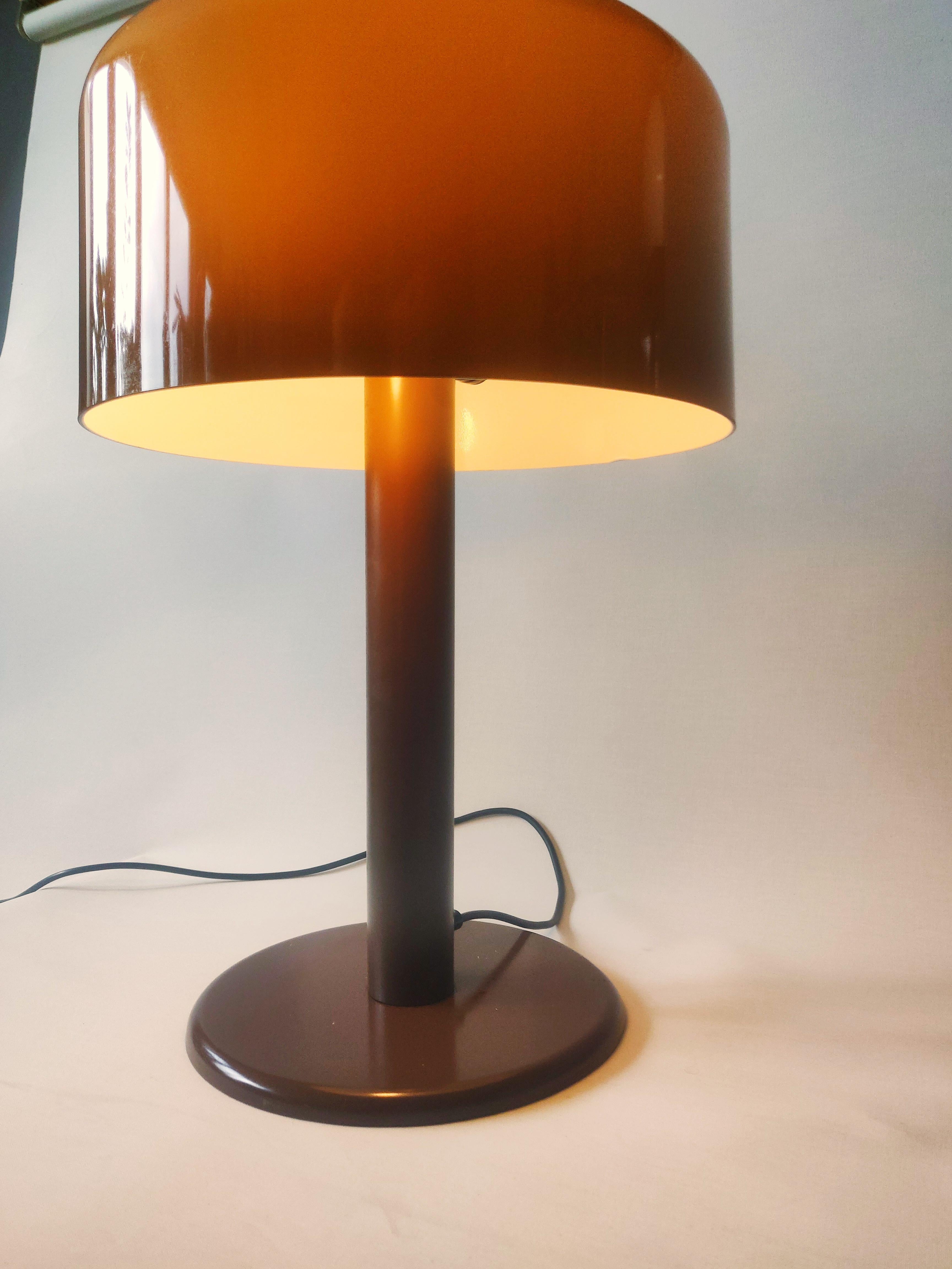 Dutch Design Space Age Table Lamp by Dijkstra Lampen, 1960s In Good Condition In MIJDRECHT, NL