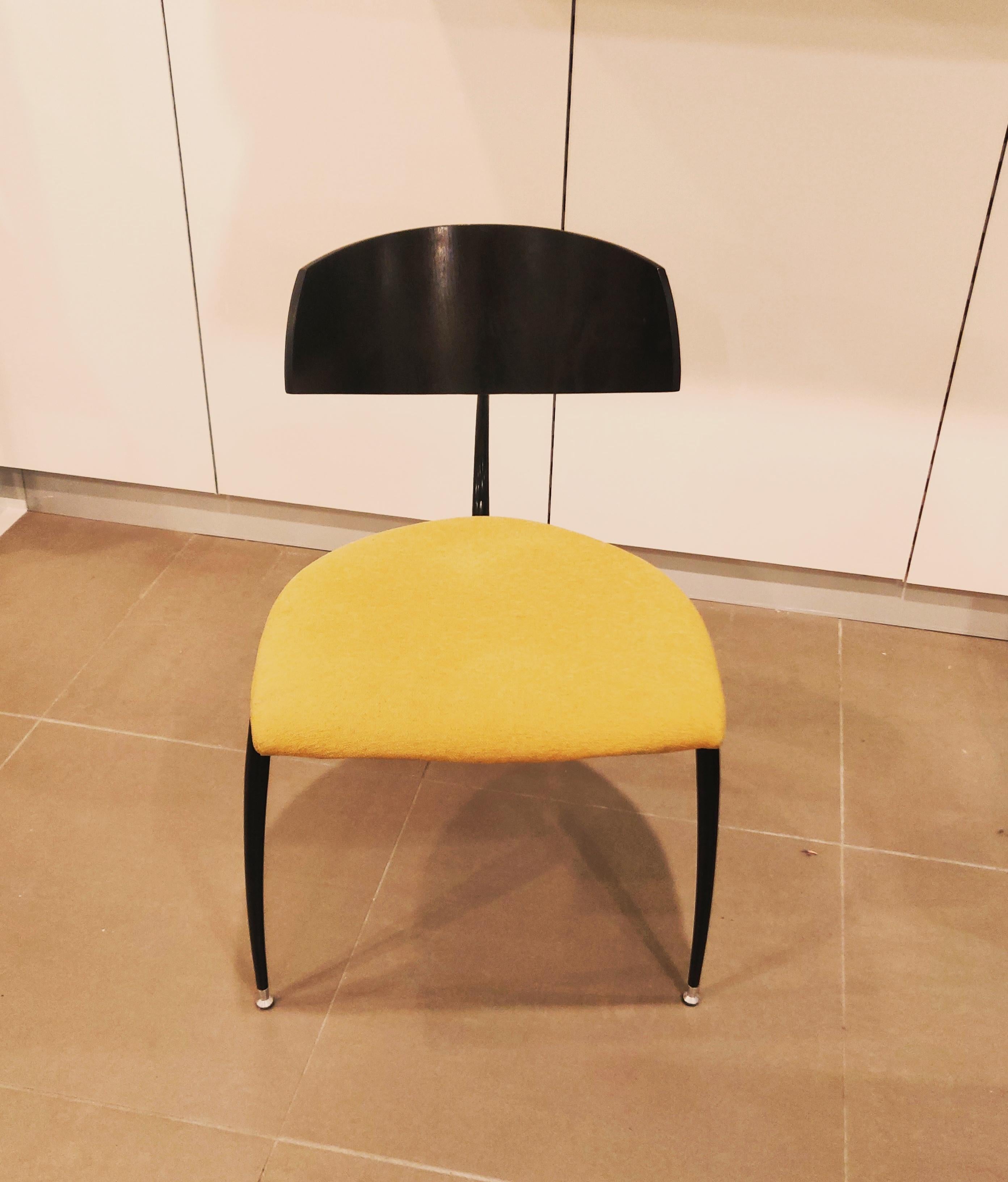 Dutch Design Dreibeiniger Stuhl von Lande, 1980er Jahre im Angebot 5