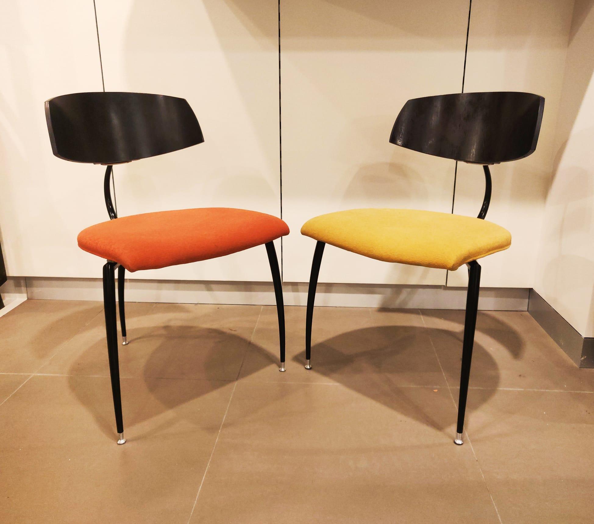 Dutch Design Dreibeiniger Stuhl von Lande, 1980er Jahre im Angebot 6