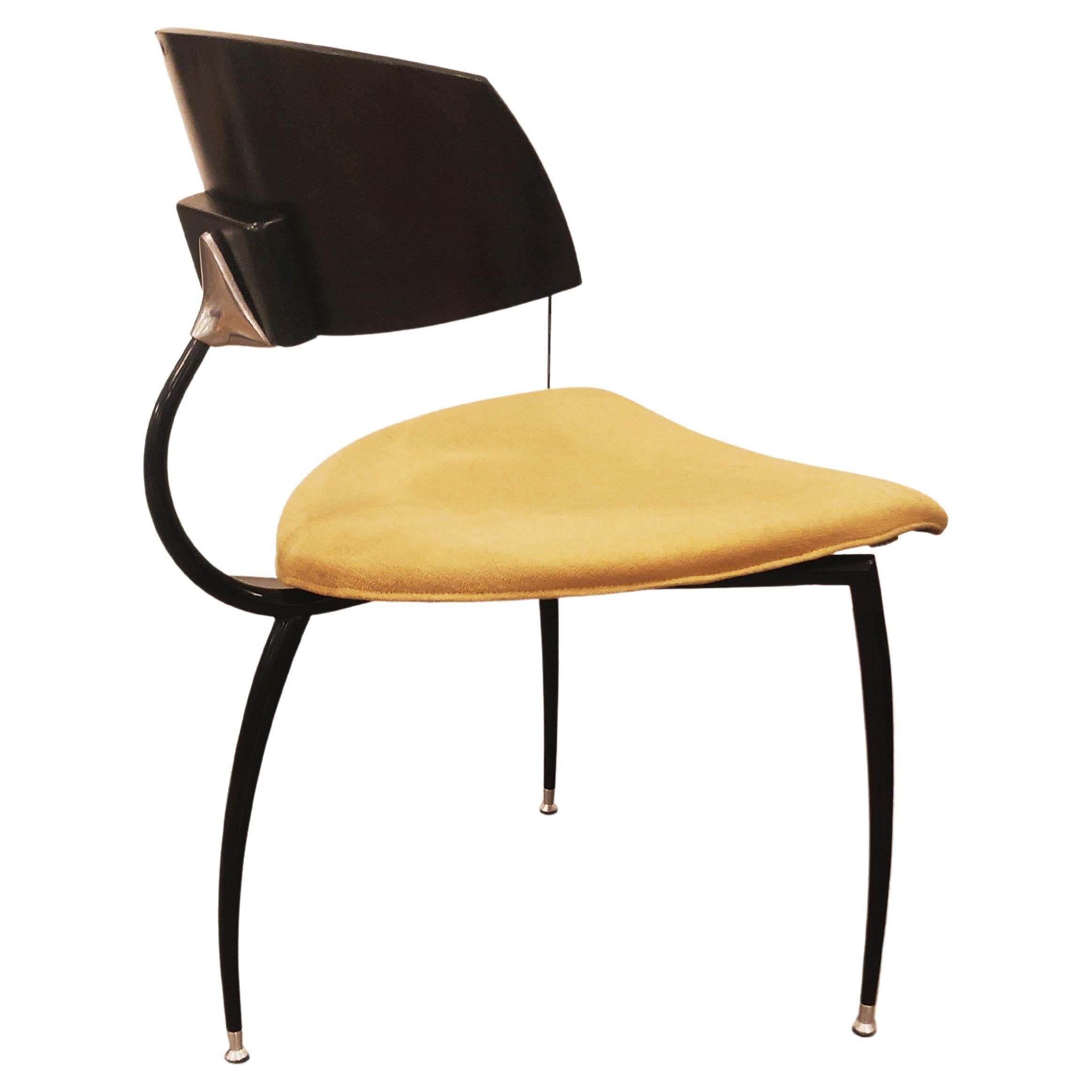 Dutch Design Dreibeiniger Stuhl von Lande, 1980er Jahre im Angebot