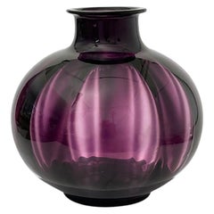 Dutch Design Vase "Tomato 1" by W.J. Rozendaal for Kristalunie Maastricht, 1929