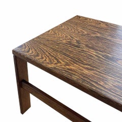 Elegant Dutch Wenge Coffee Table, Mid-Century Modern Design, 1960s