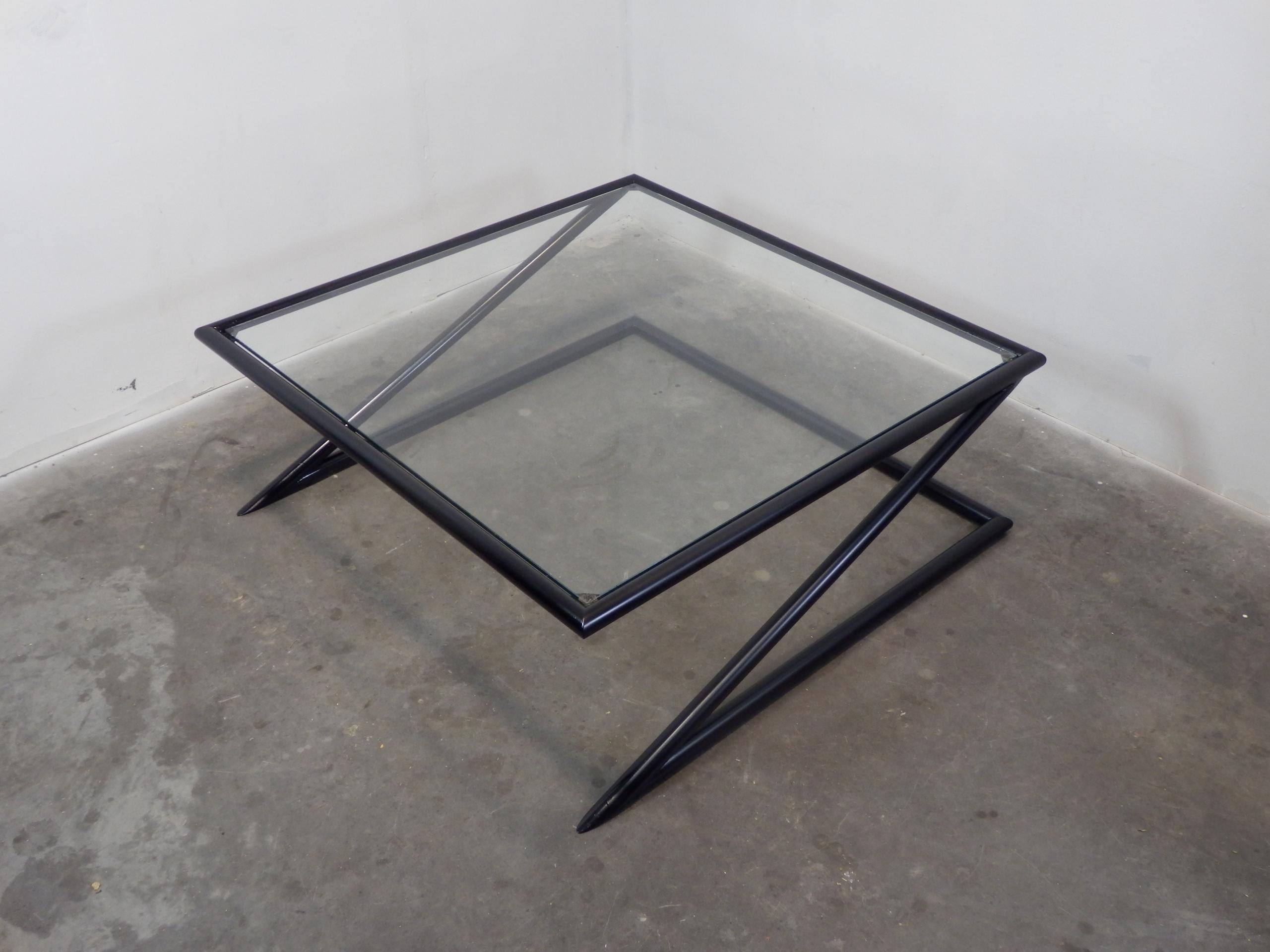 Late 20th Century Dutch Design 'Z' Coffee Table by Harvink, 1980s For Sale