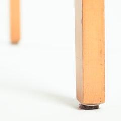 Sculptural design beech wooden dining chairs Castelijn, the netherlands, 1980s