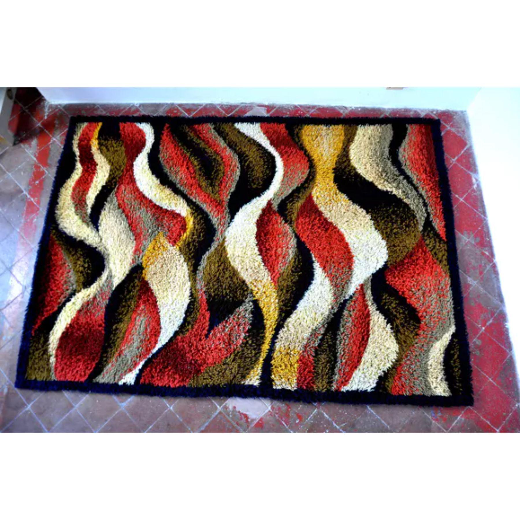 Late 20th Century Dutch Desso Rug in Wool For Sale