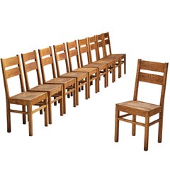 Dutch Dining Chairs in Oak