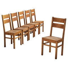 Dutch Dining Chairs in Oak