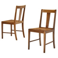 Dutch Dining Chairs in Wood 