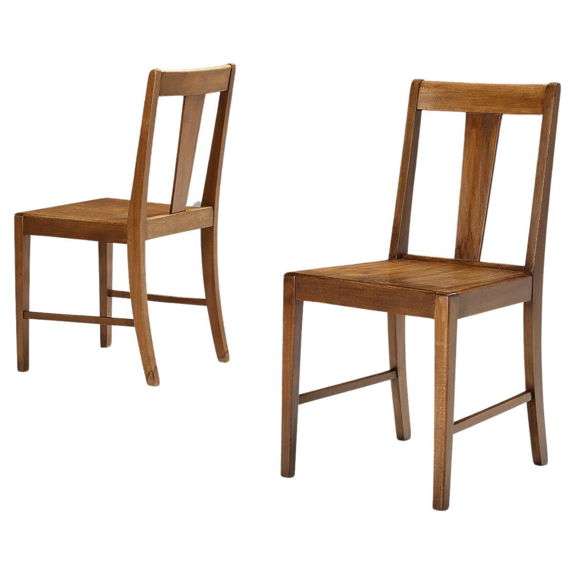 Dutch Dining Chairs in Wood