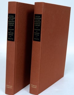Dutch Drawings in the Pierpont Morgan Library 17th-19th C, 2 Vol Set, 1st Ed