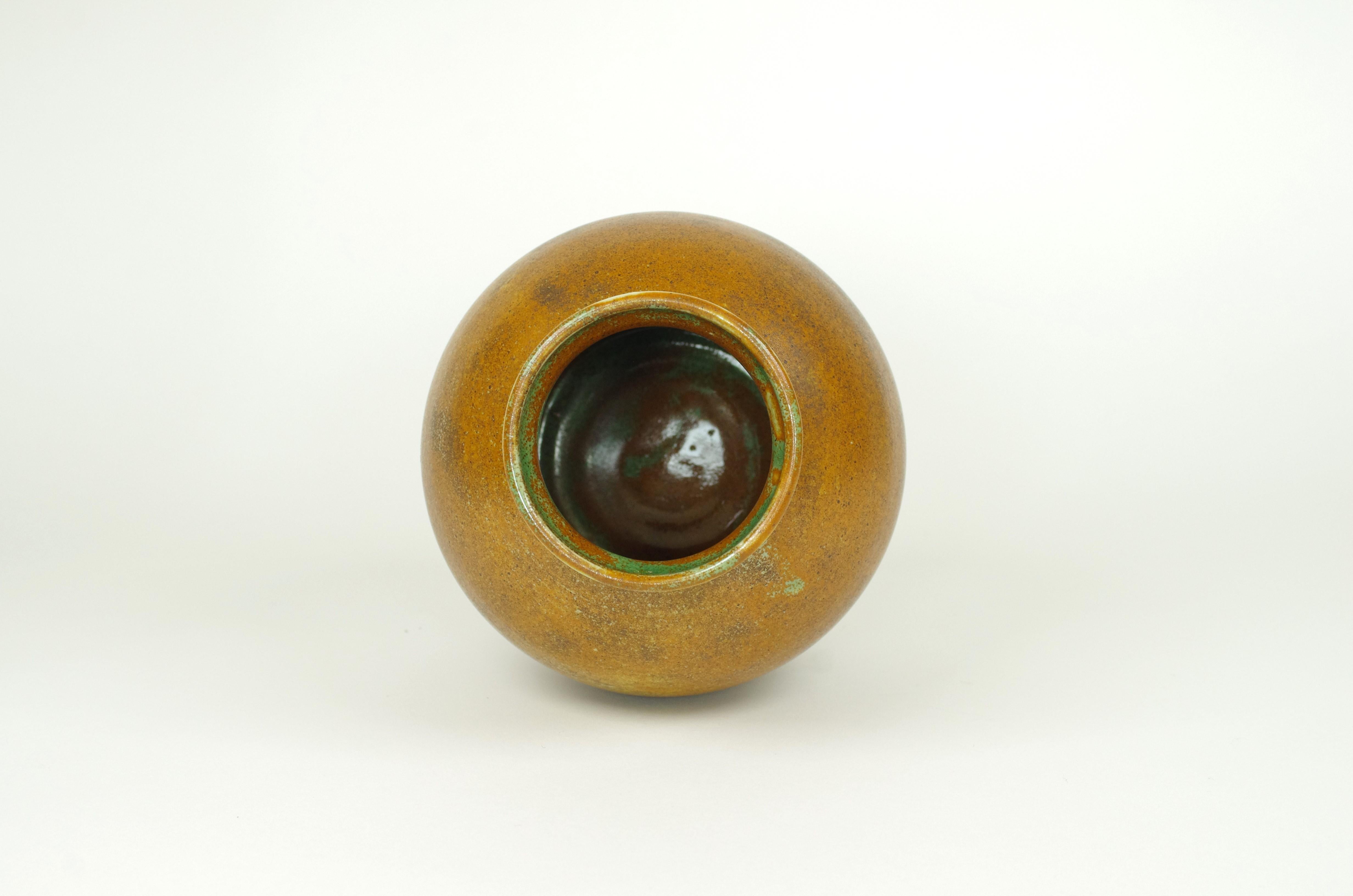 20th Century Dutch earthenware vase For Sale