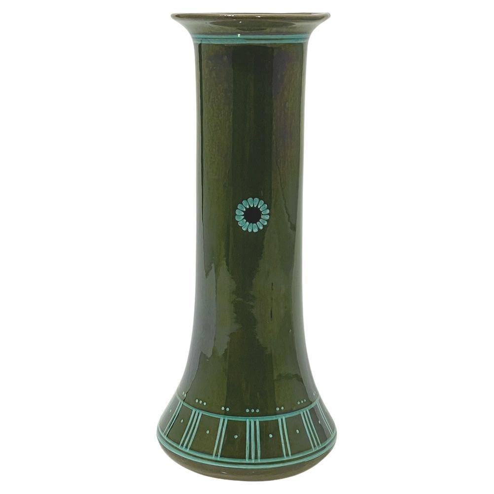 Dutch eartheware vase by the Arnhemsche Fayencefabriek, 1920 For Sale